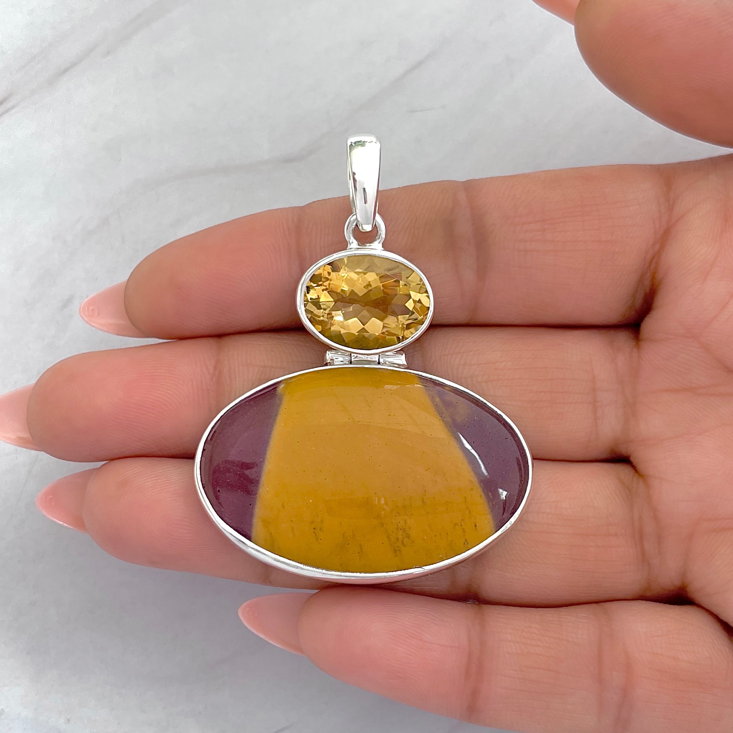 Mookaite Pendant-(MOK-P-46.)