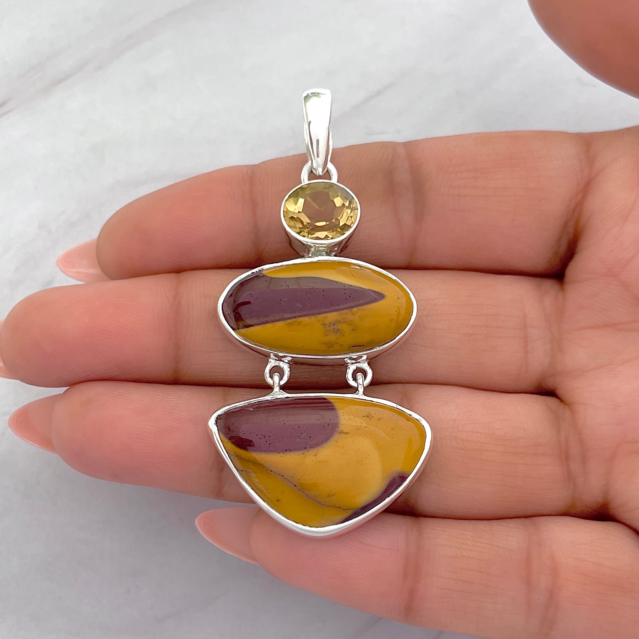 Mookaite Pendant-(MOK-P-47.)