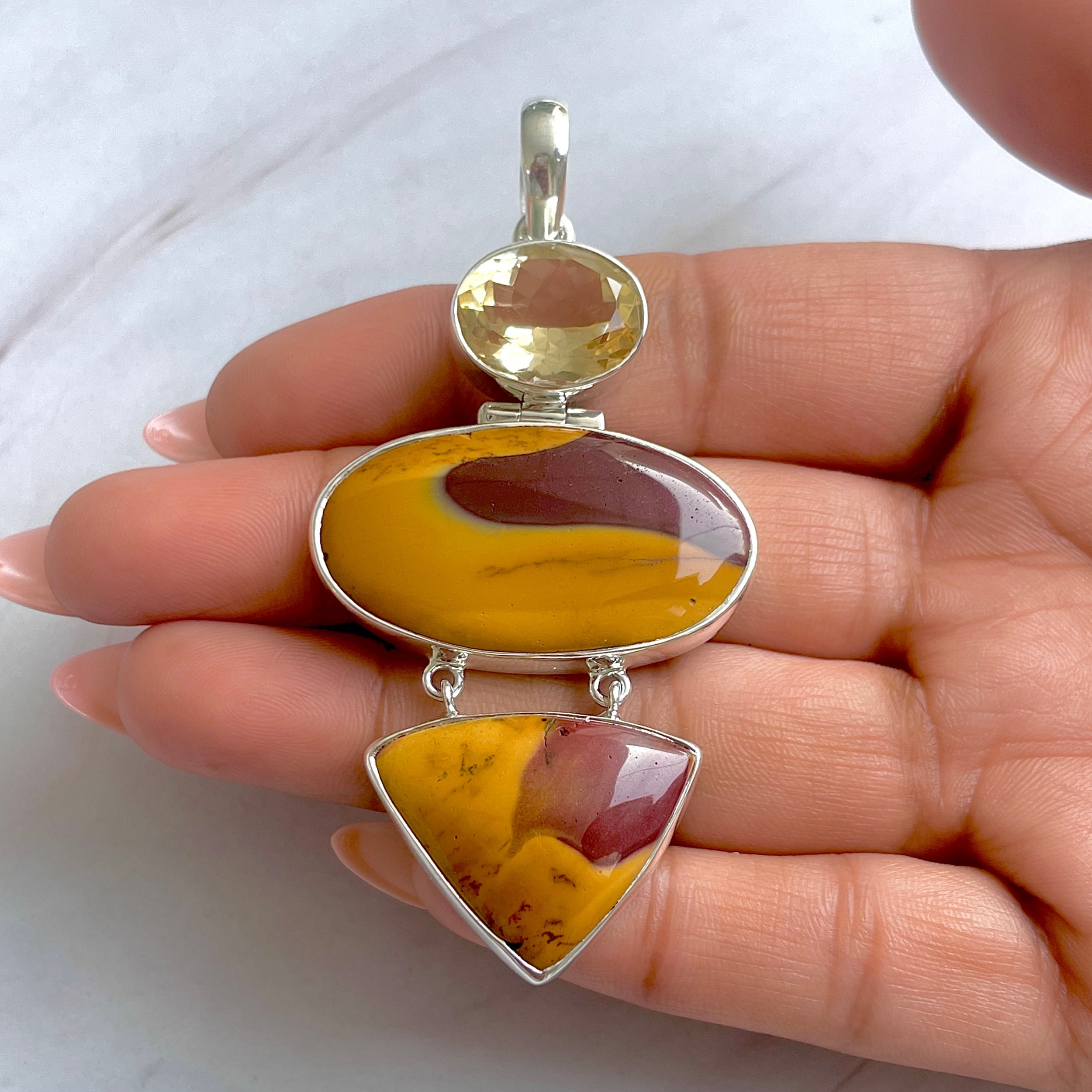 Mookaite Pendant-(MOK-P-48.)