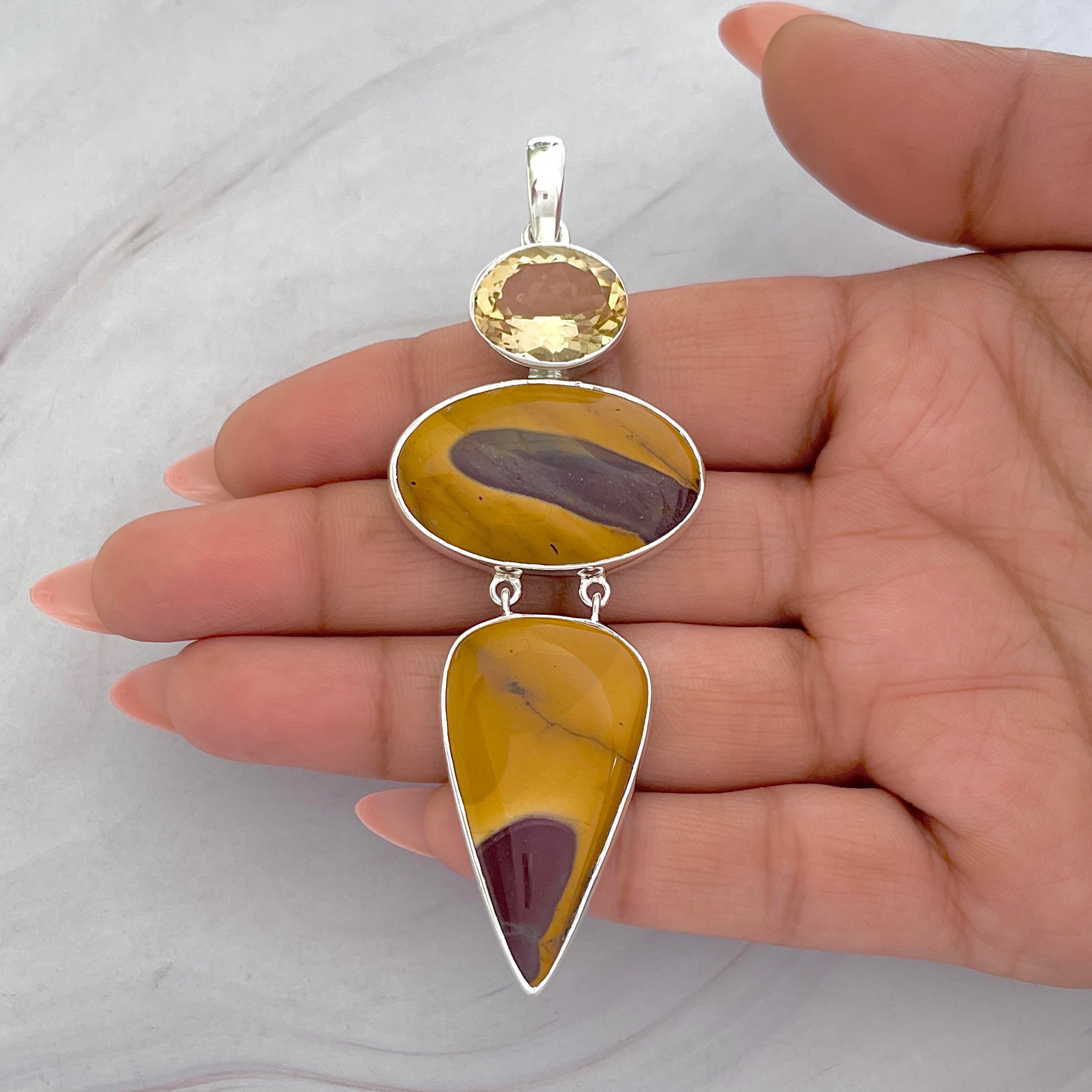 Mookaite Pendant-(MOK-P-49.)