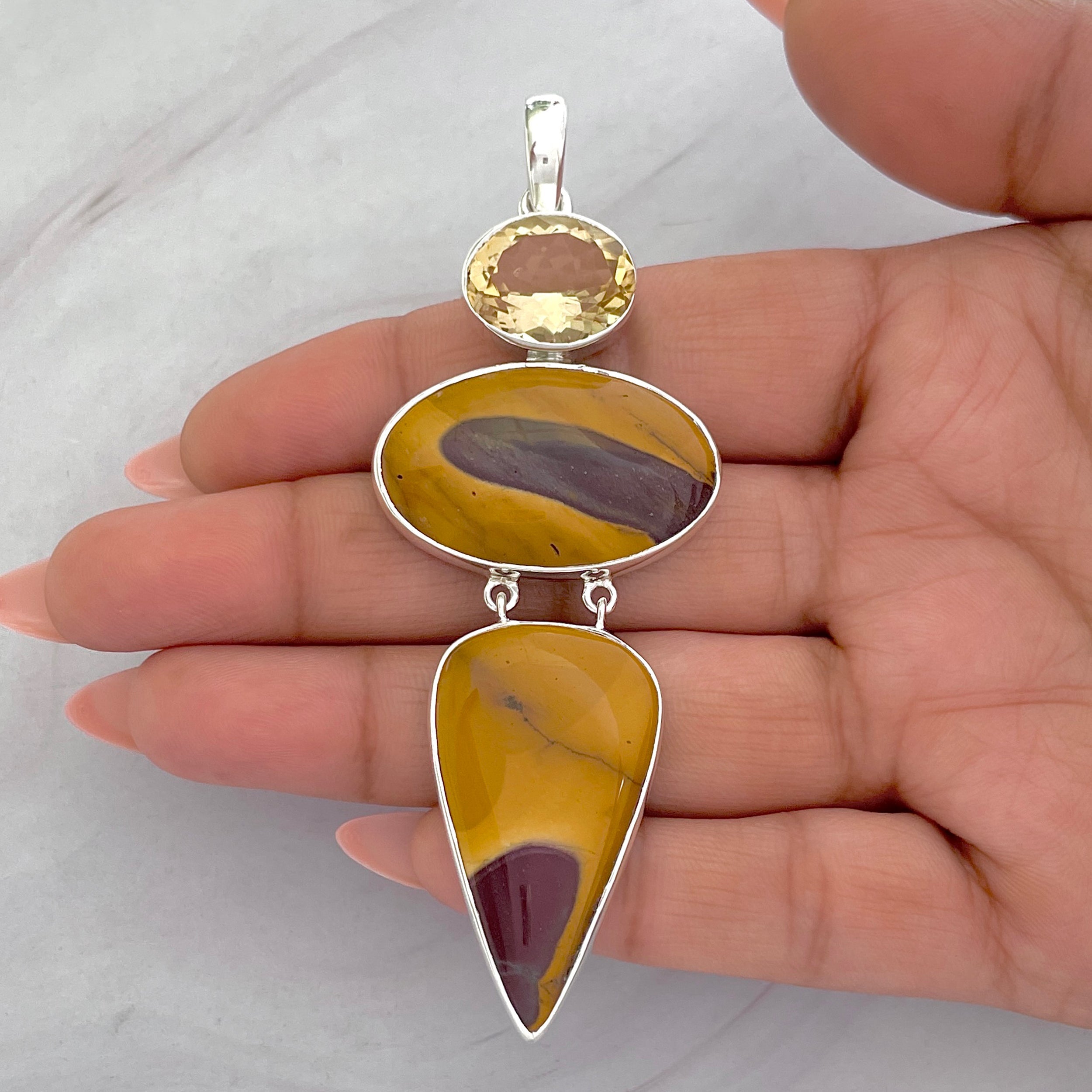 Mookaite Pendant-(MOK-P-49.)