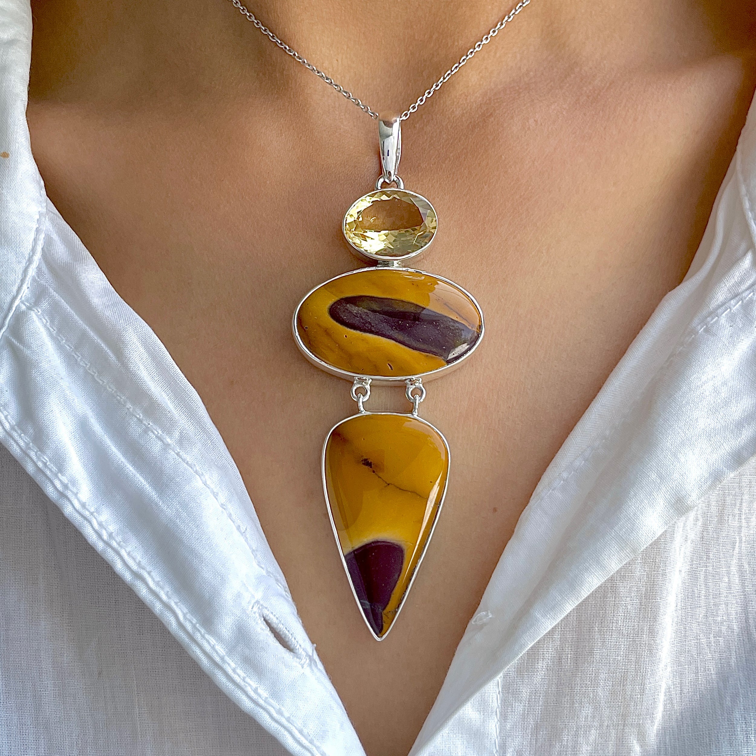 Mookaite Pendant-(MOK-P-49.)