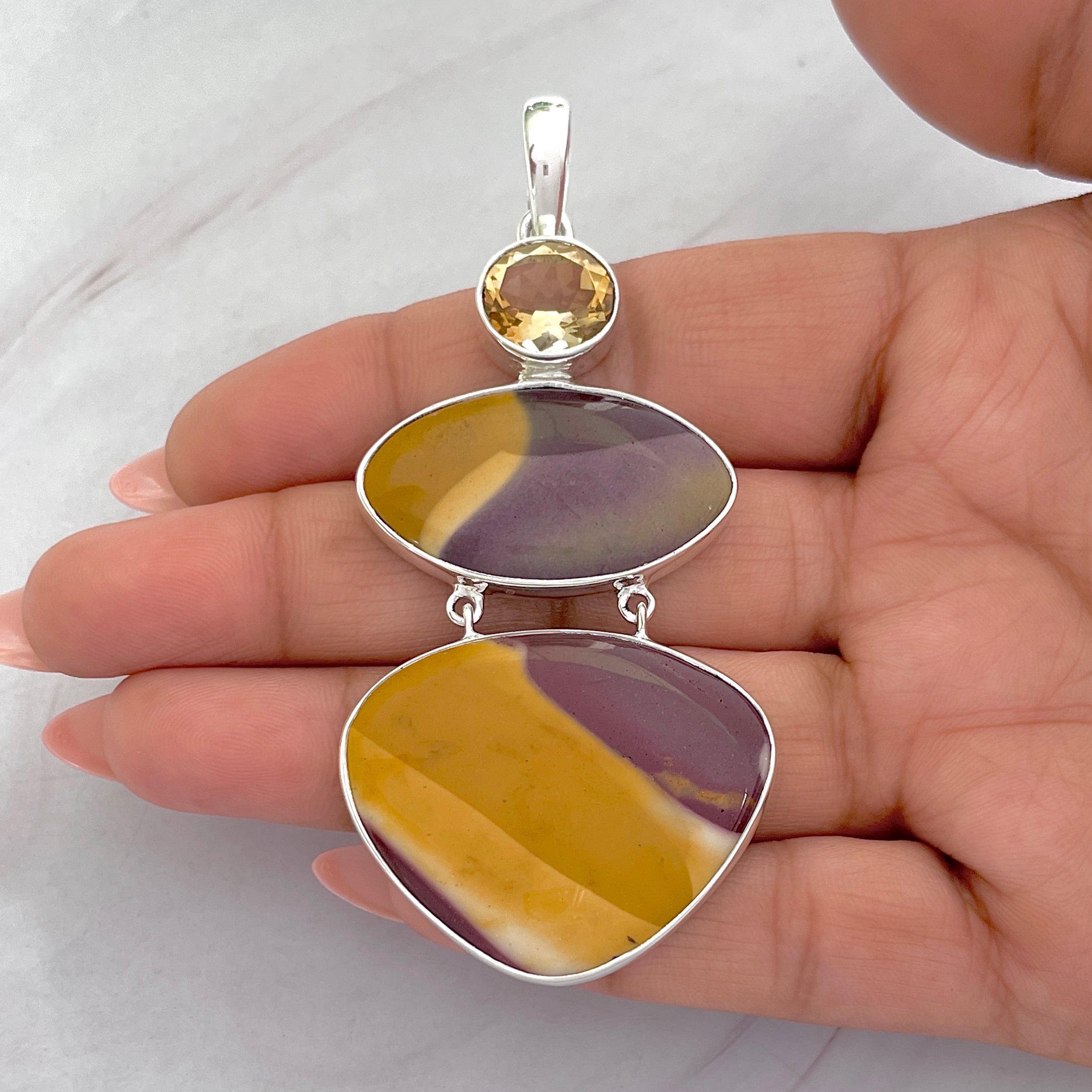 Mookaite Pendant-(MOK-P-50.)