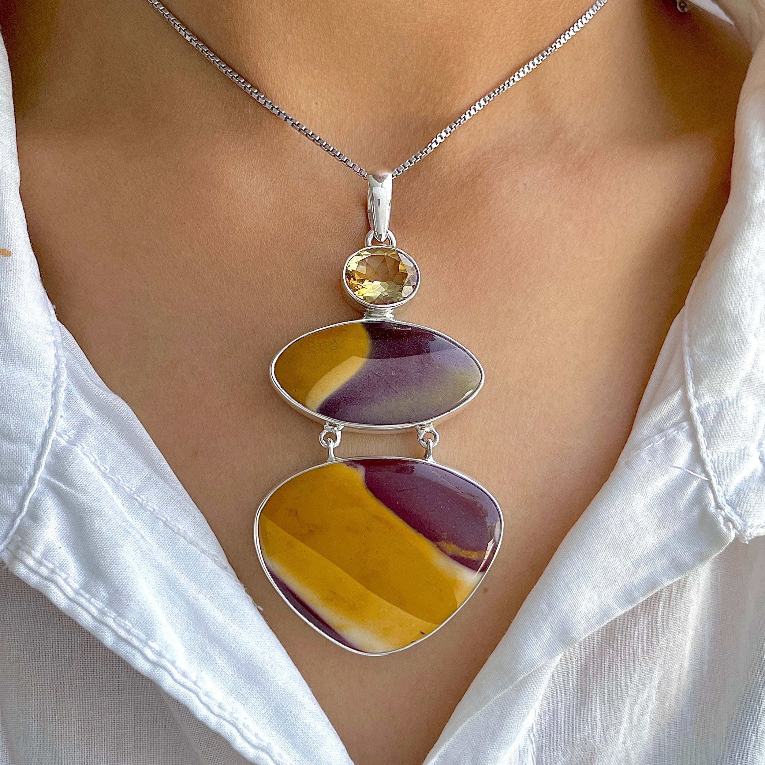 Mookaite Pendant-(MOK-P-50.)