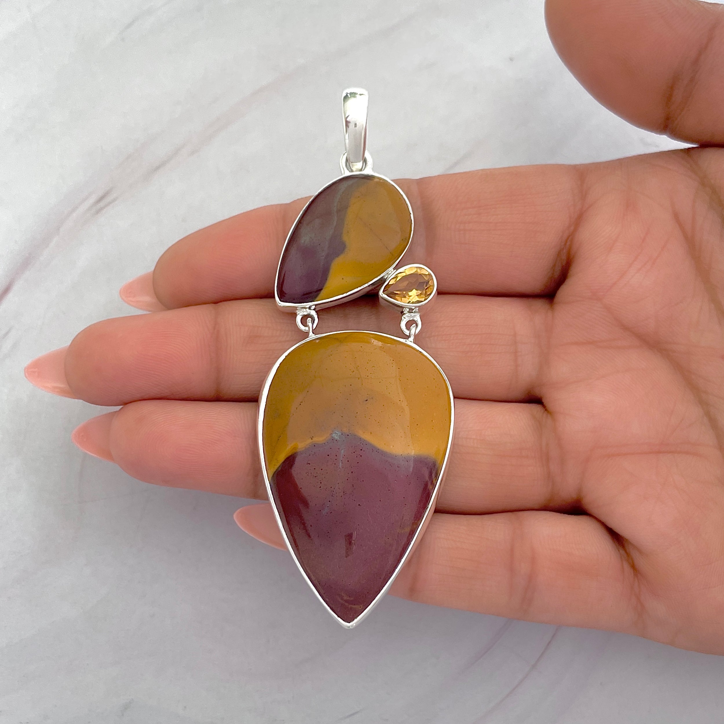 Mookaite Pendant-(MOK-P-51.)