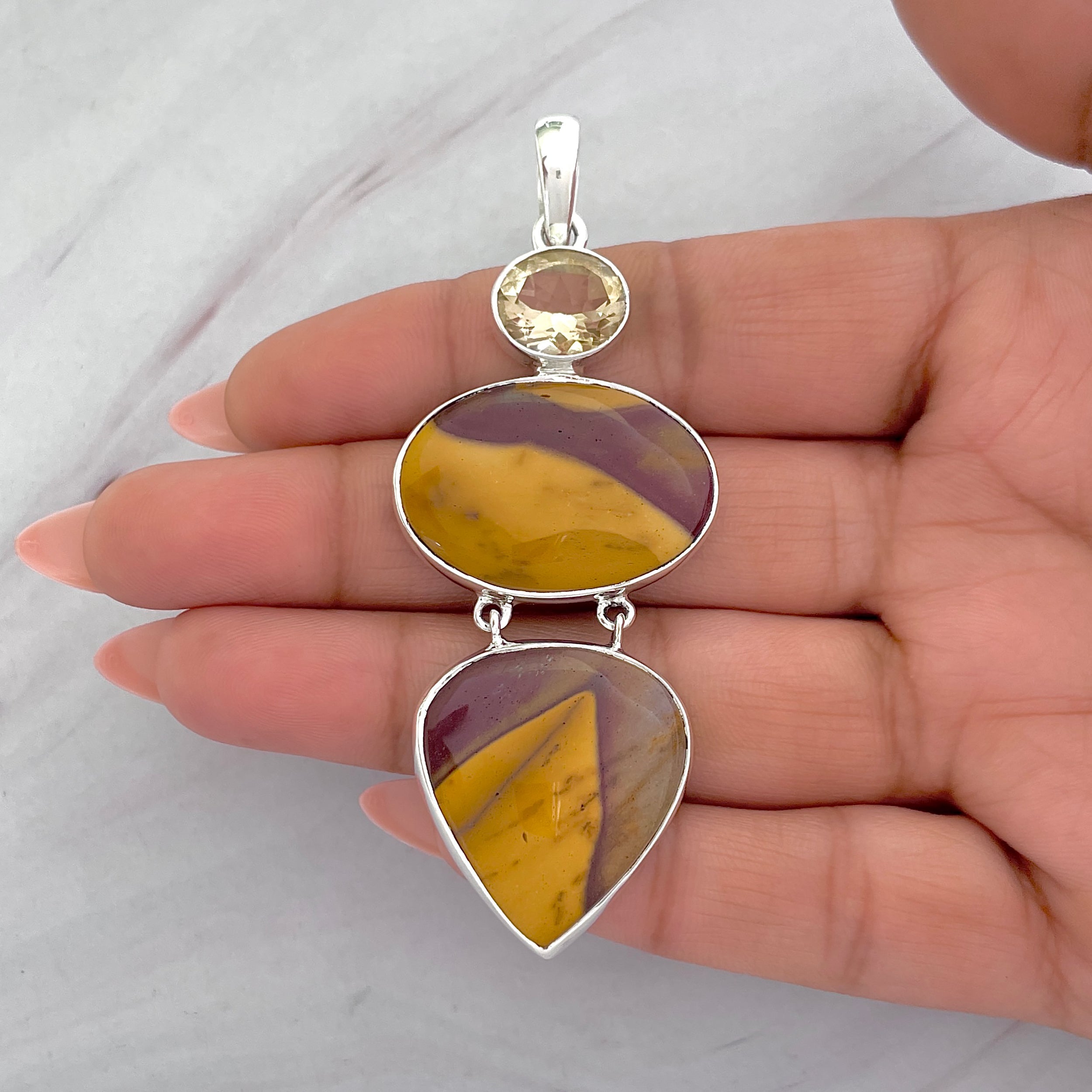 Mookaite Pendant-(MOK-P-52.)
