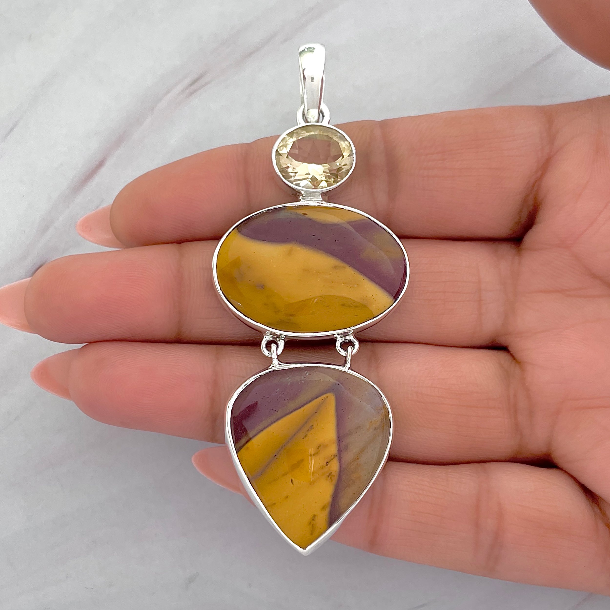 Mookaite Pendant-(MOK-P-52.)