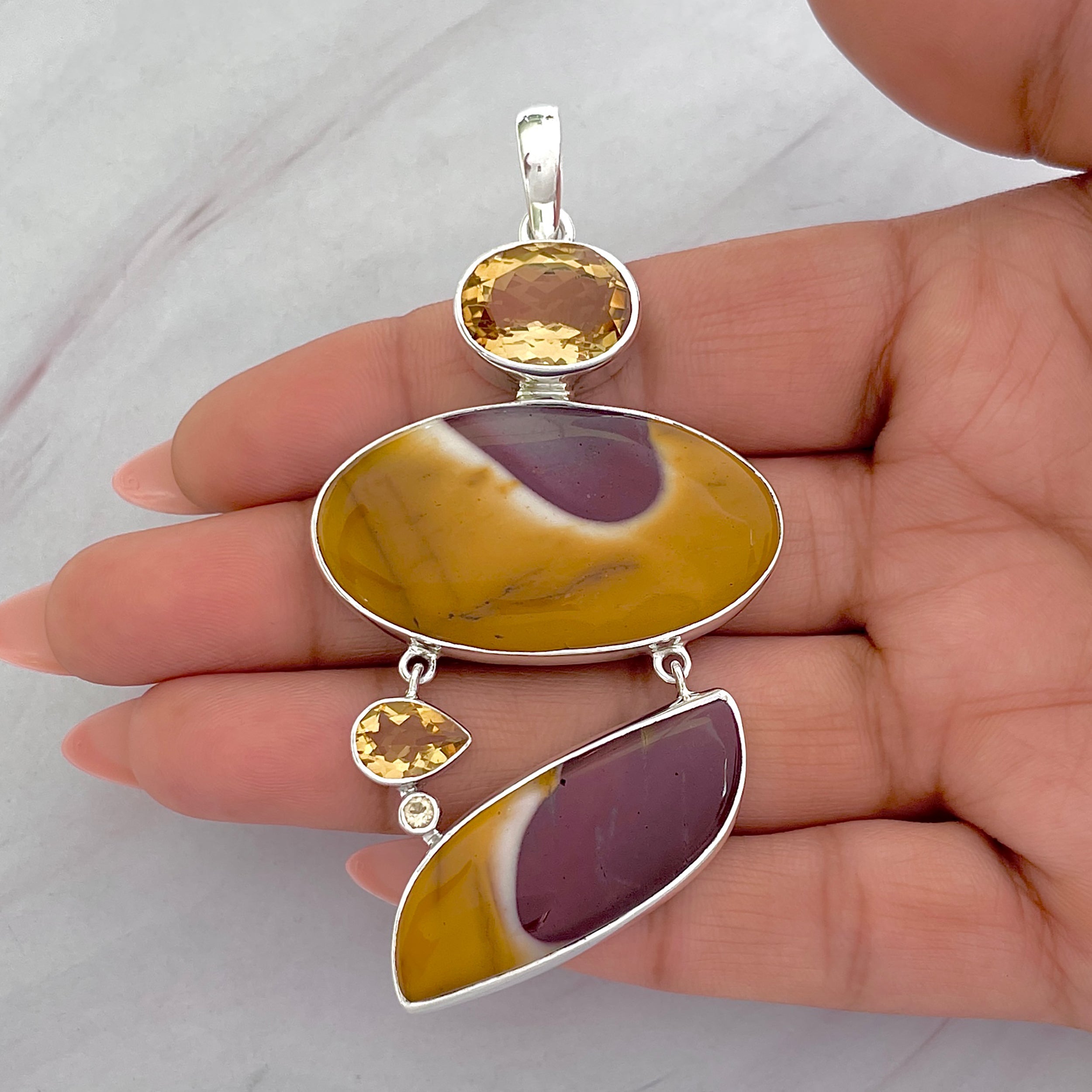 Mookaite Pendant-(MOK-P-53.)