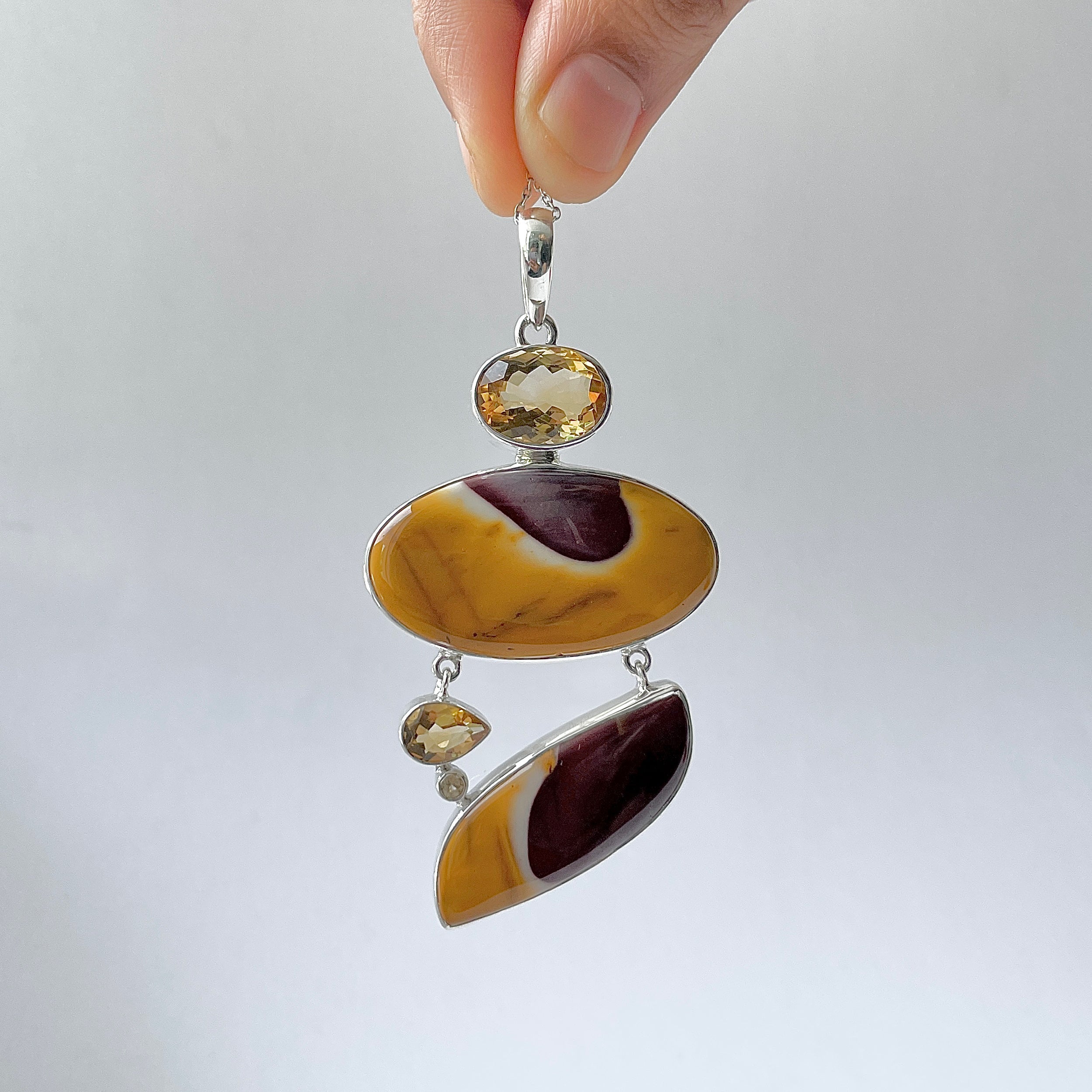 Mookaite Pendant-(MOK-P-53.)