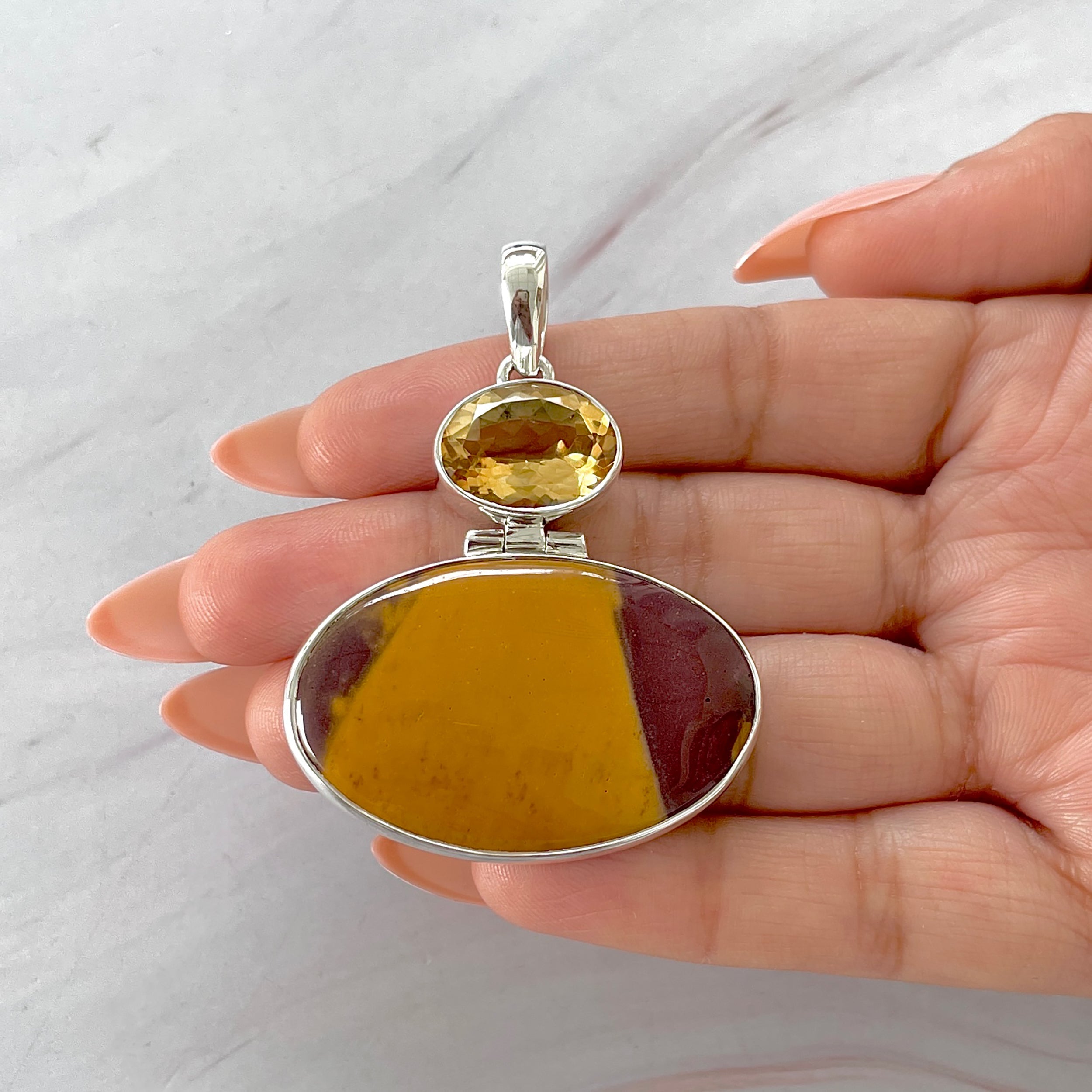 Mookaite Pendant-(MOK-P-54.)