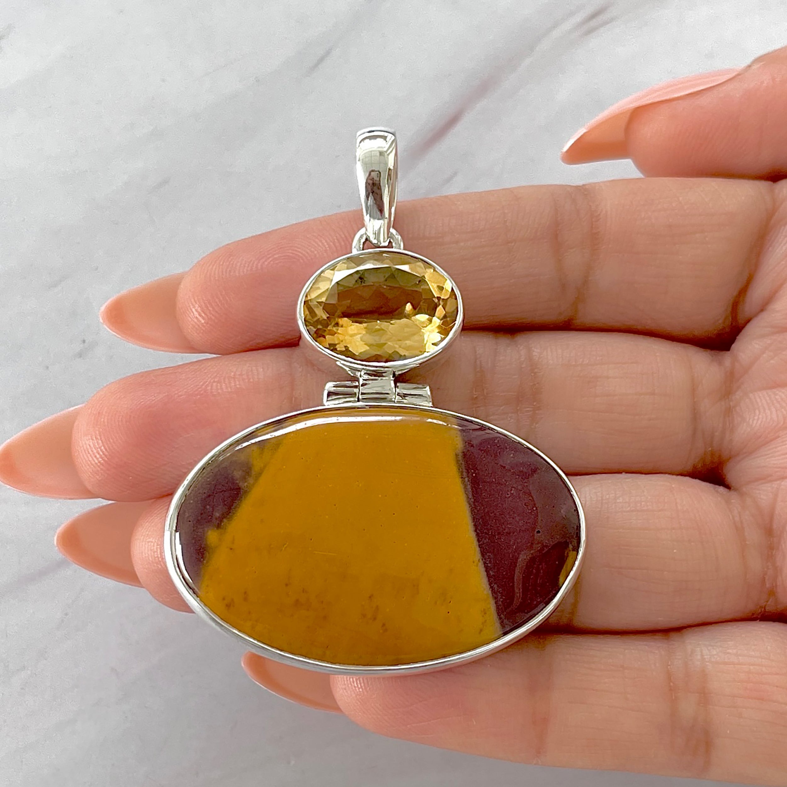 Mookaite Pendant-(MOK-P-54.)
