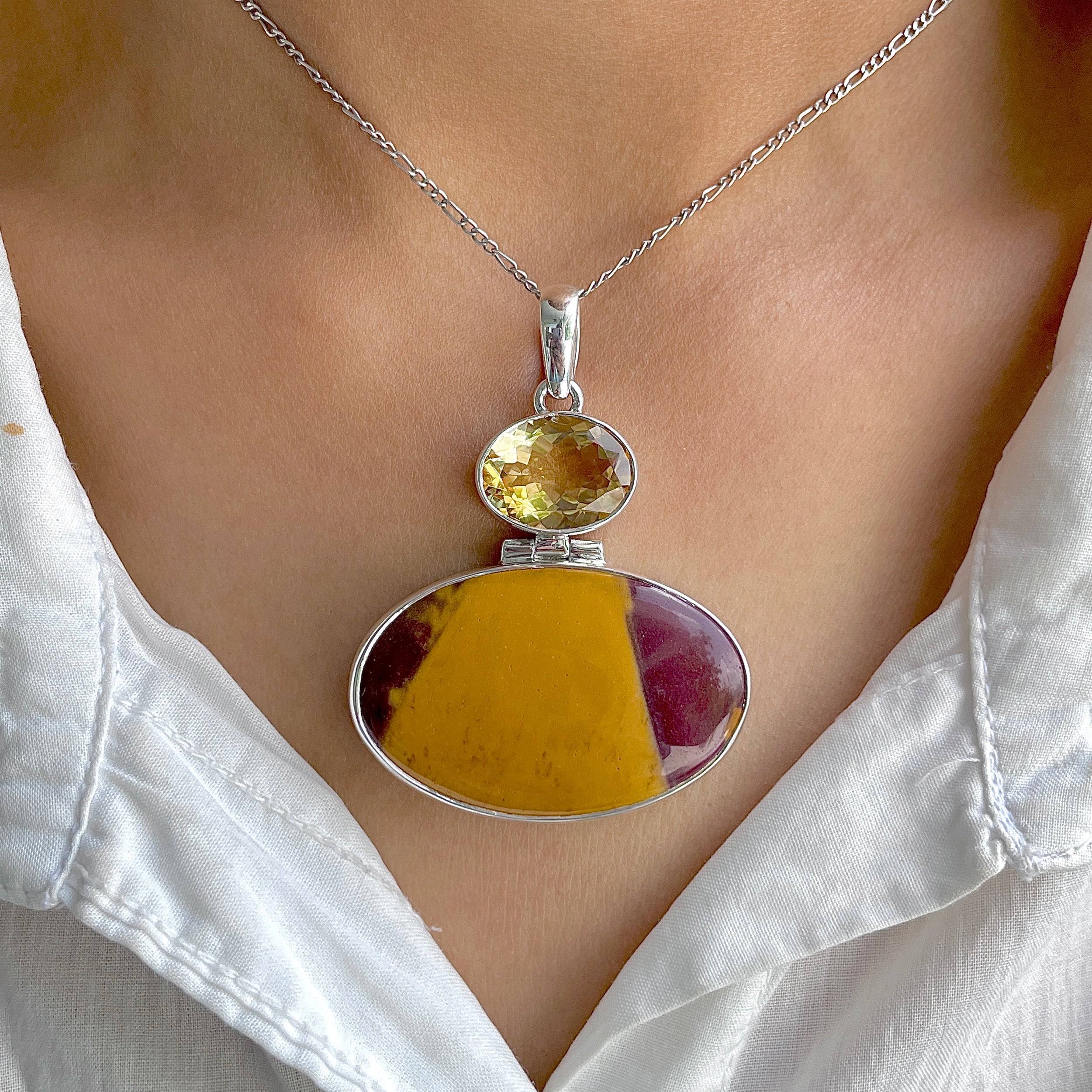 Mookaite Pendant-(MOK-P-54.)