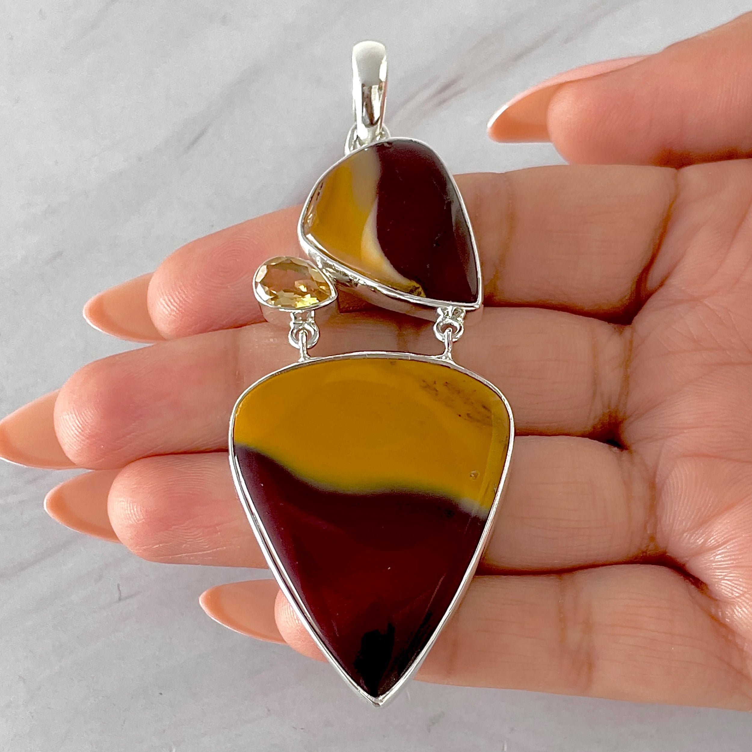 Mookaite Pendant-(MOK-P-55.)
