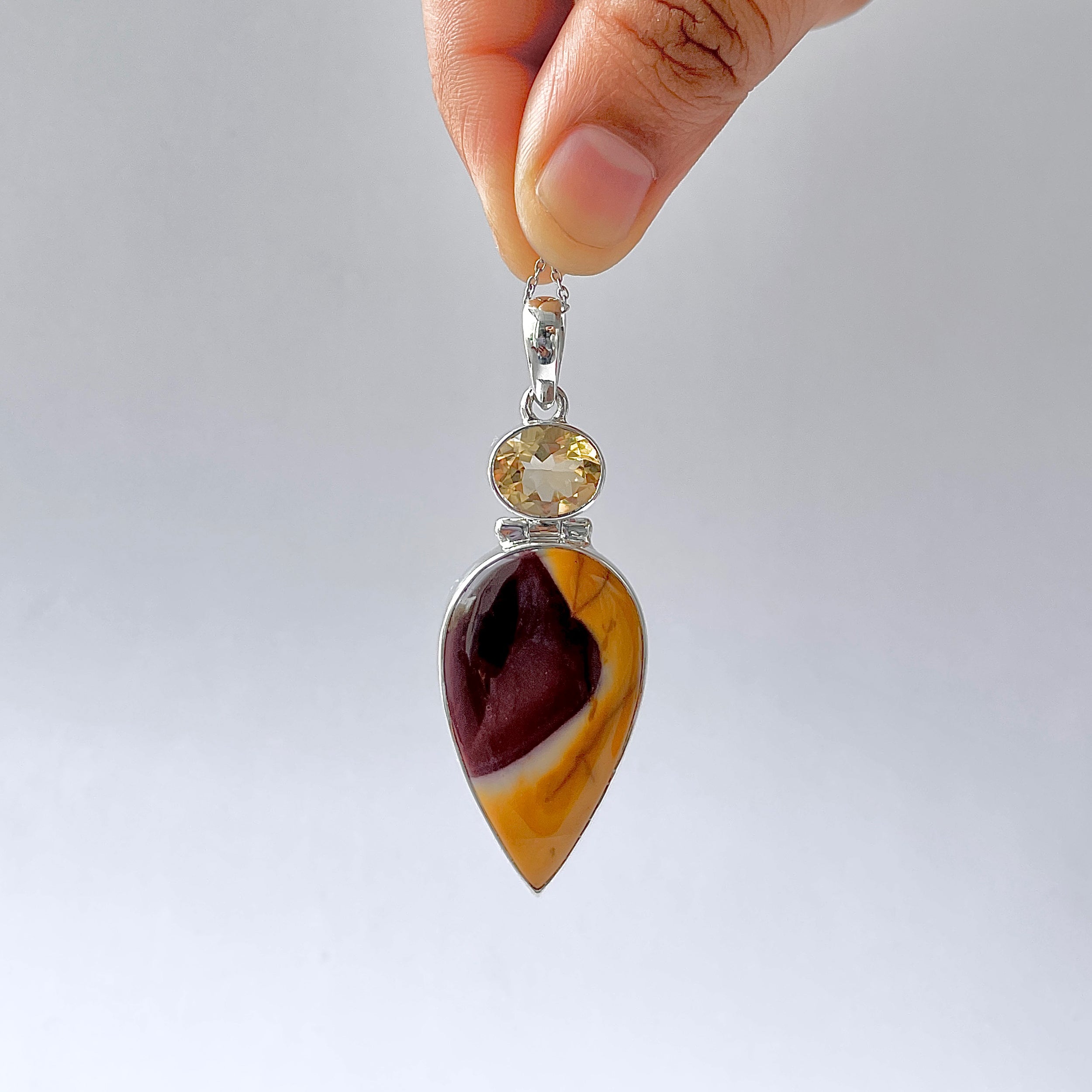 Mookaite Pendant-(MOK-P-56.)