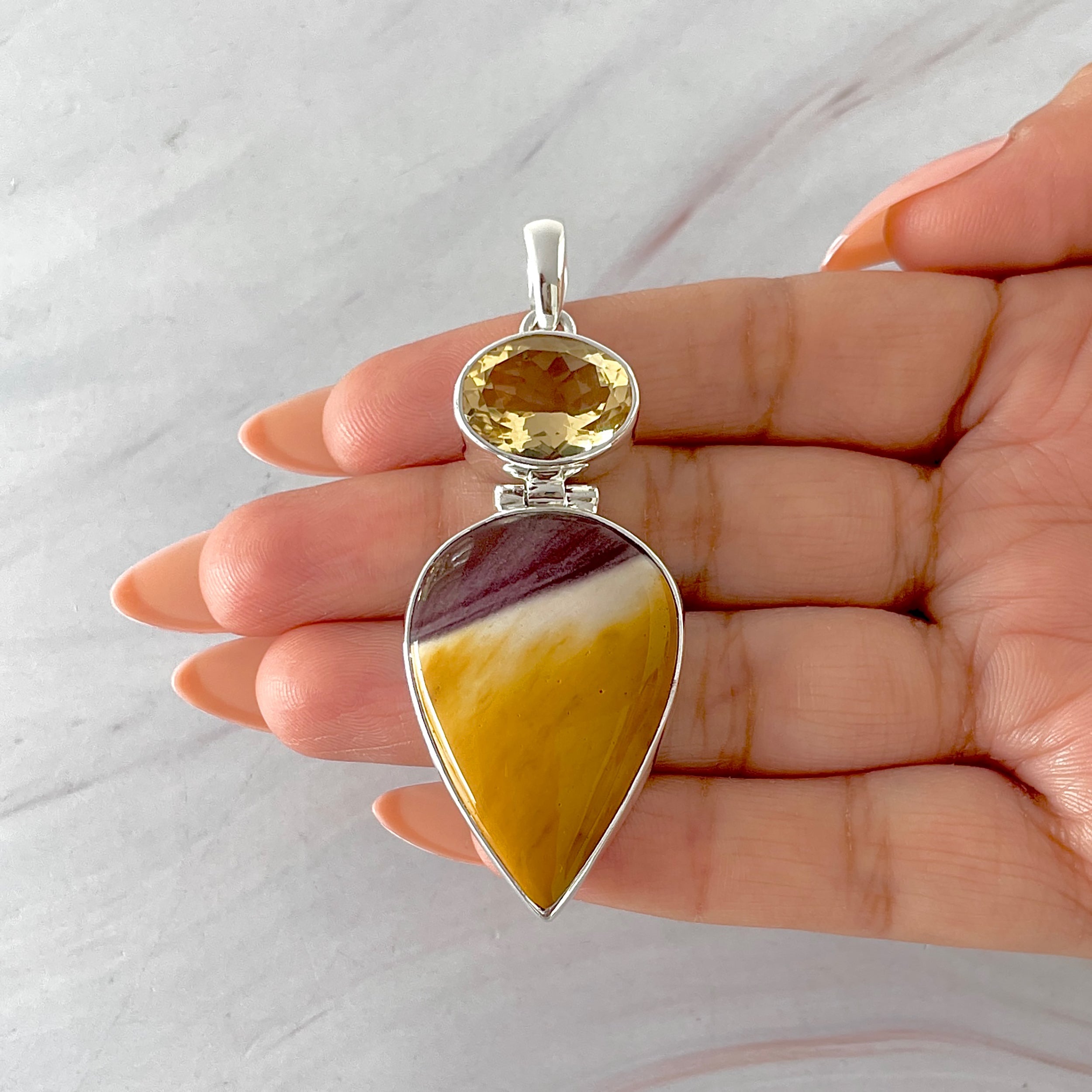 Mookaite Pendant-(MOK-P-57.)