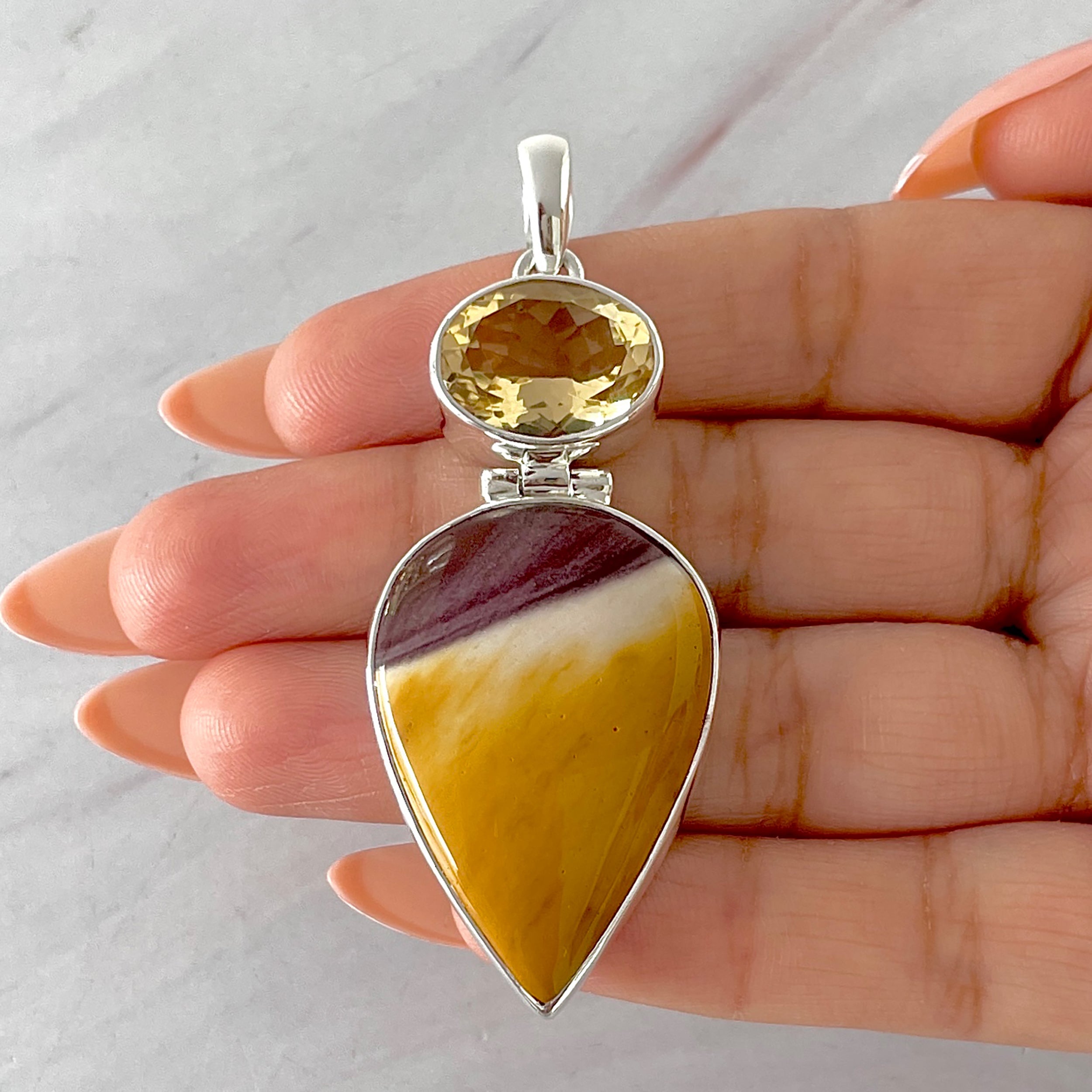 Mookaite Pendant-(MOK-P-57.)