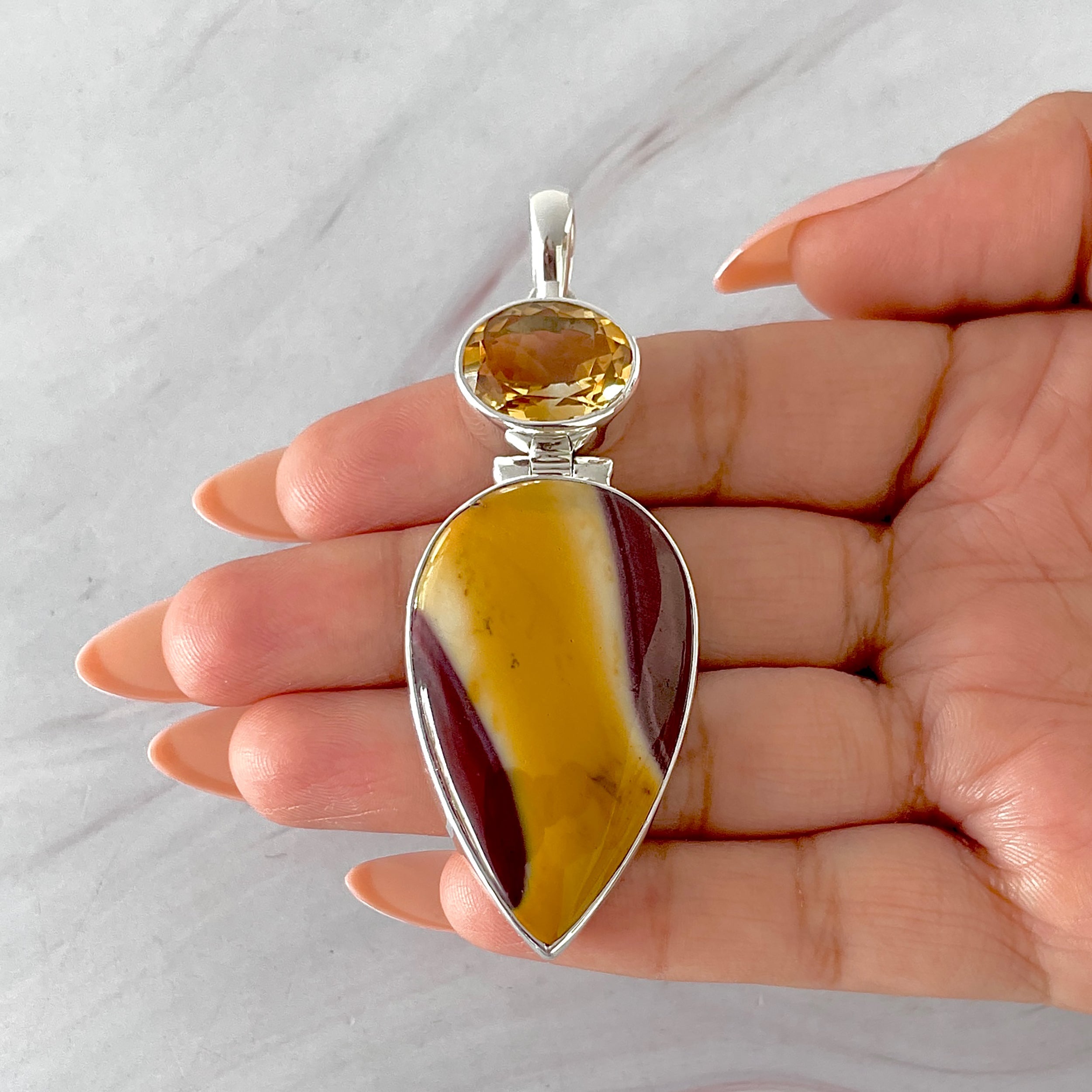 Mookaite Pendant-(MOK-P-58.)
