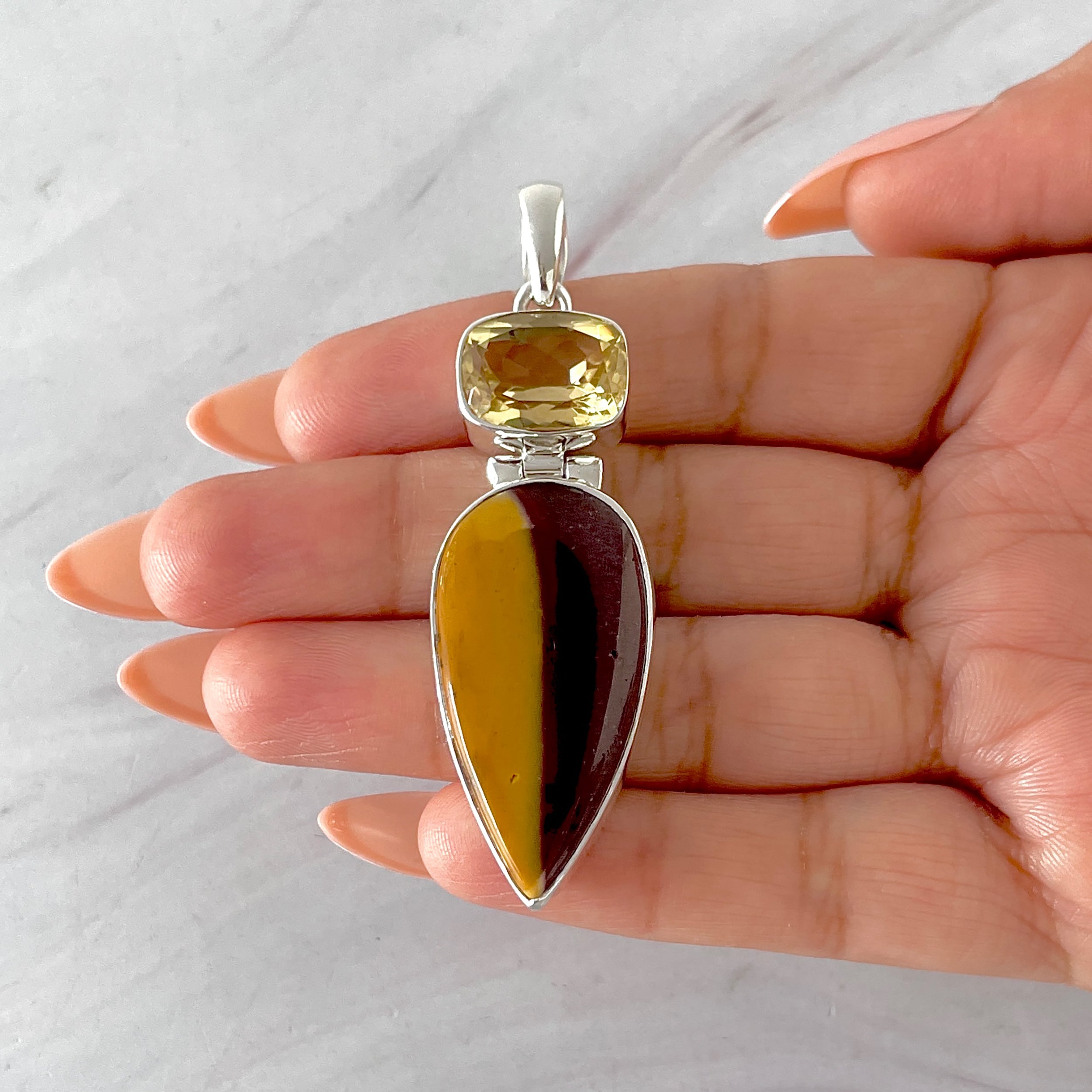 Mookaite Pendant-(MOK-P-59.)