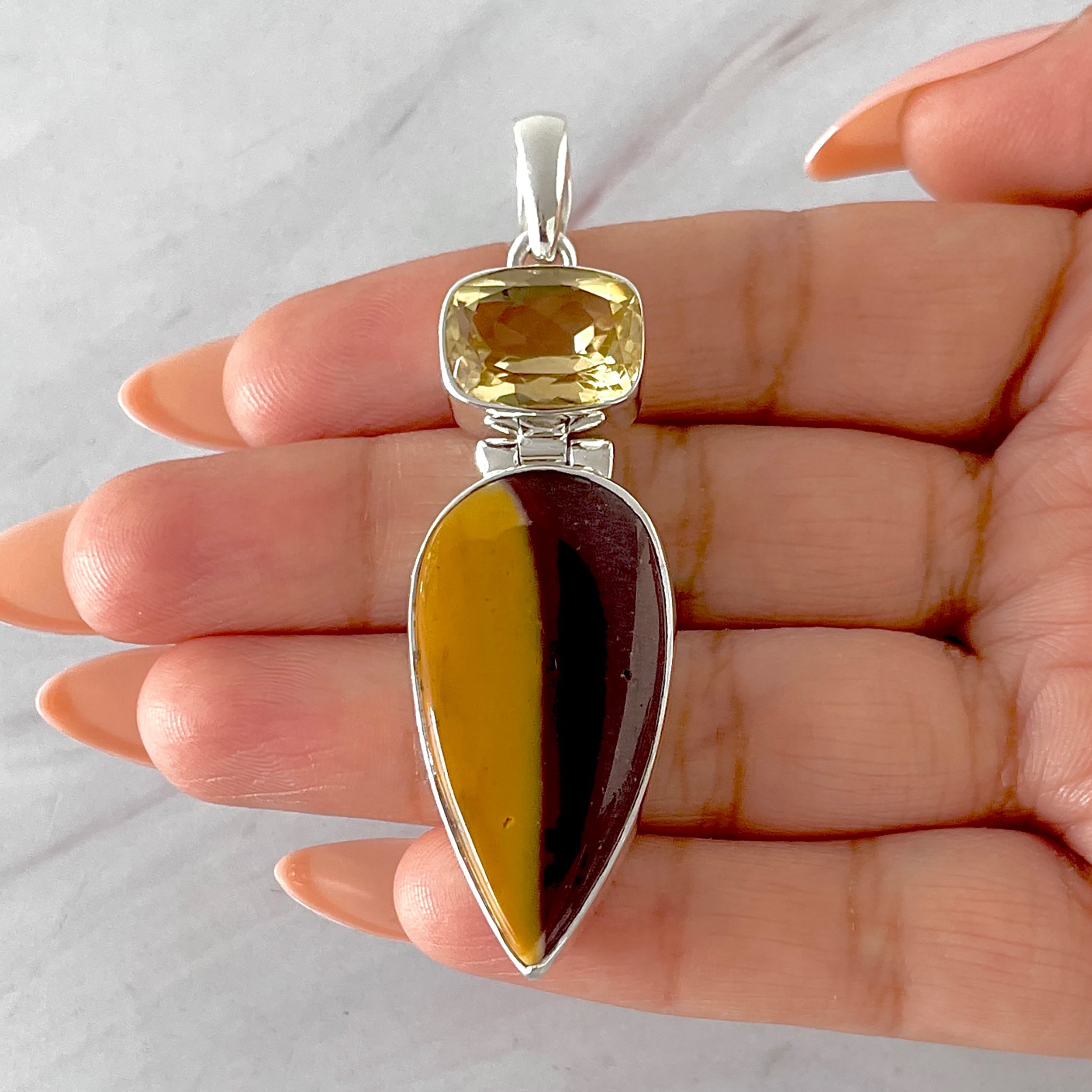 Mookaite Pendant-(MOK-P-59.)