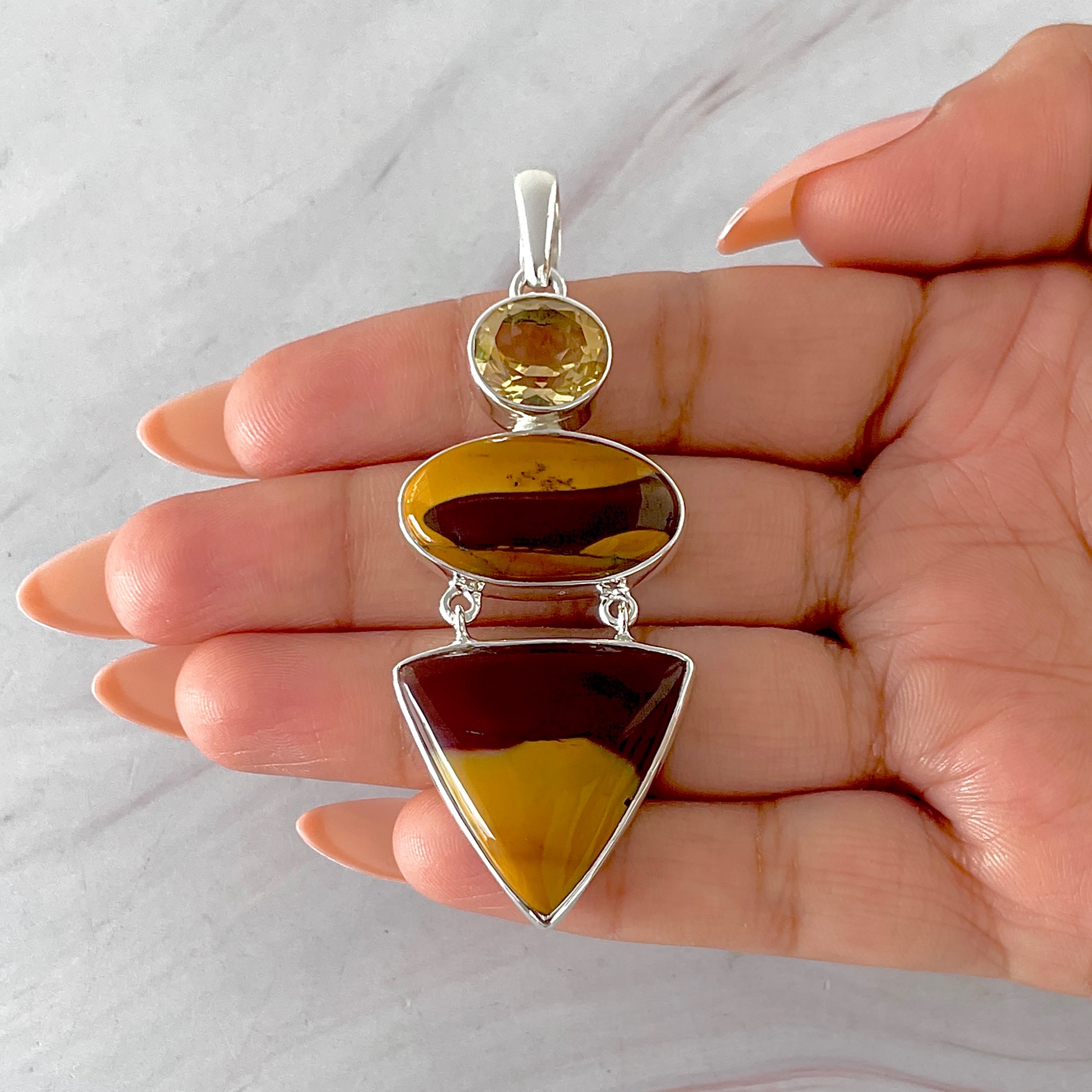 Mookaite Pendant-(MOK-P-60.)