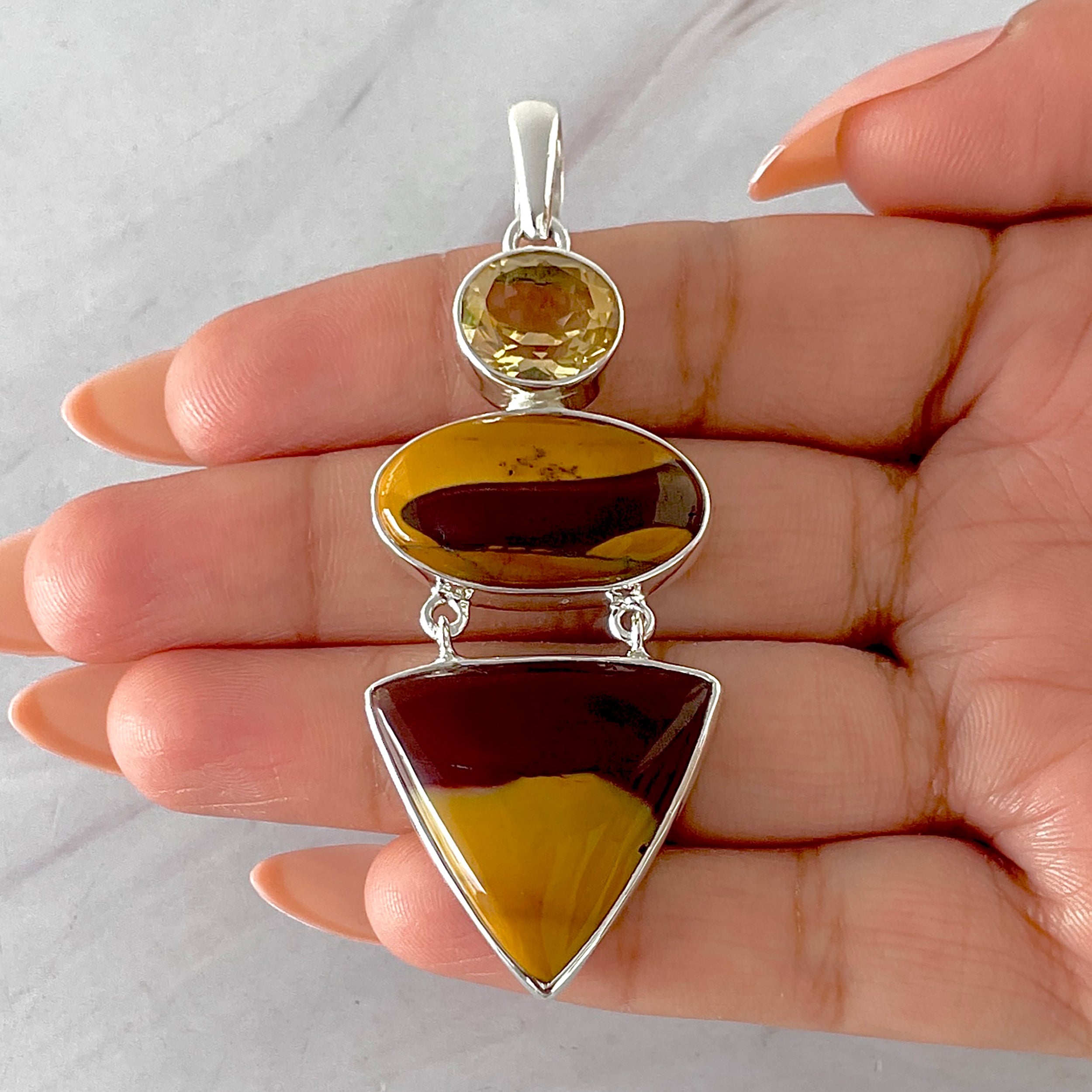 Mookaite Pendant-(MOK-P-60.)