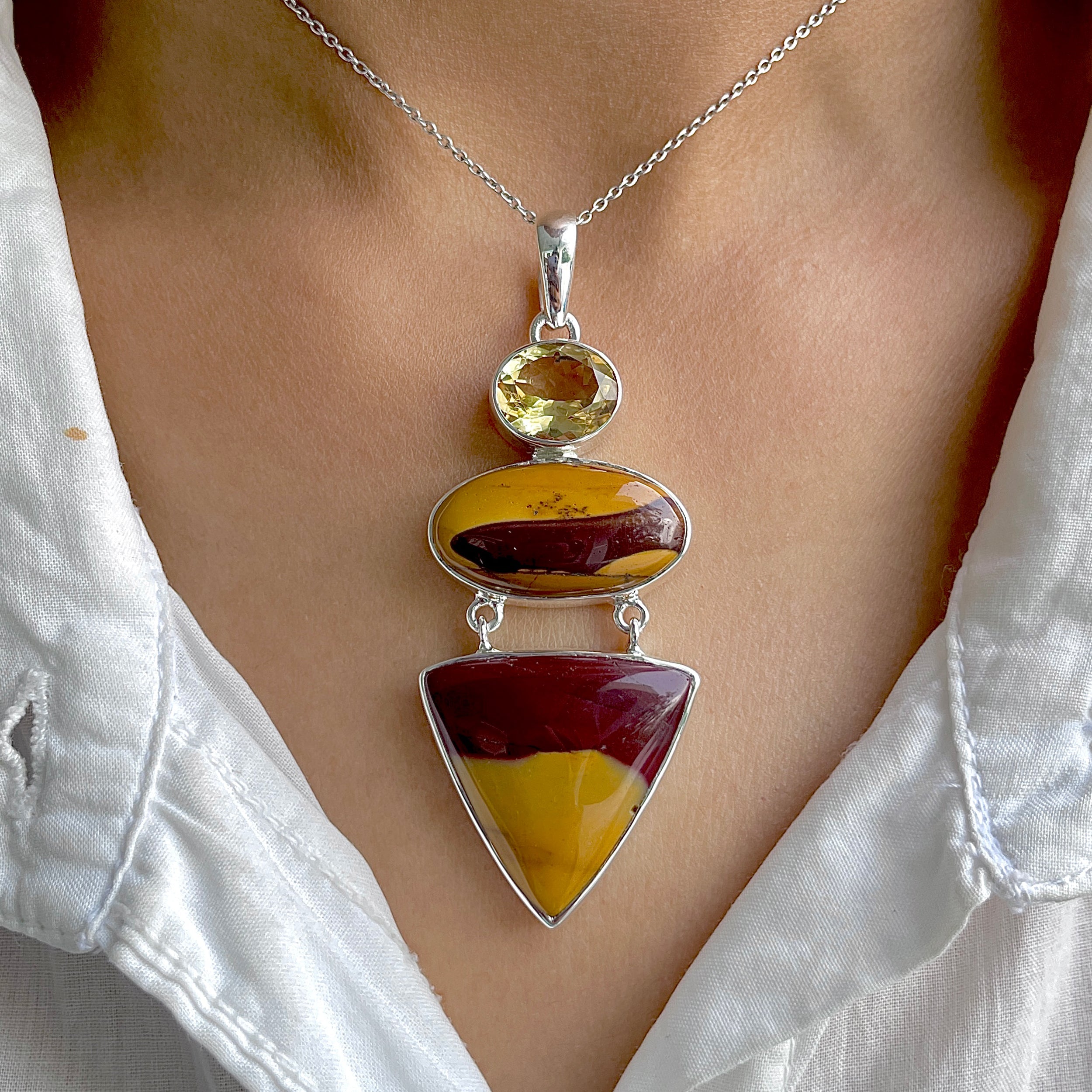Mookaite Pendant-(MOK-P-60.)