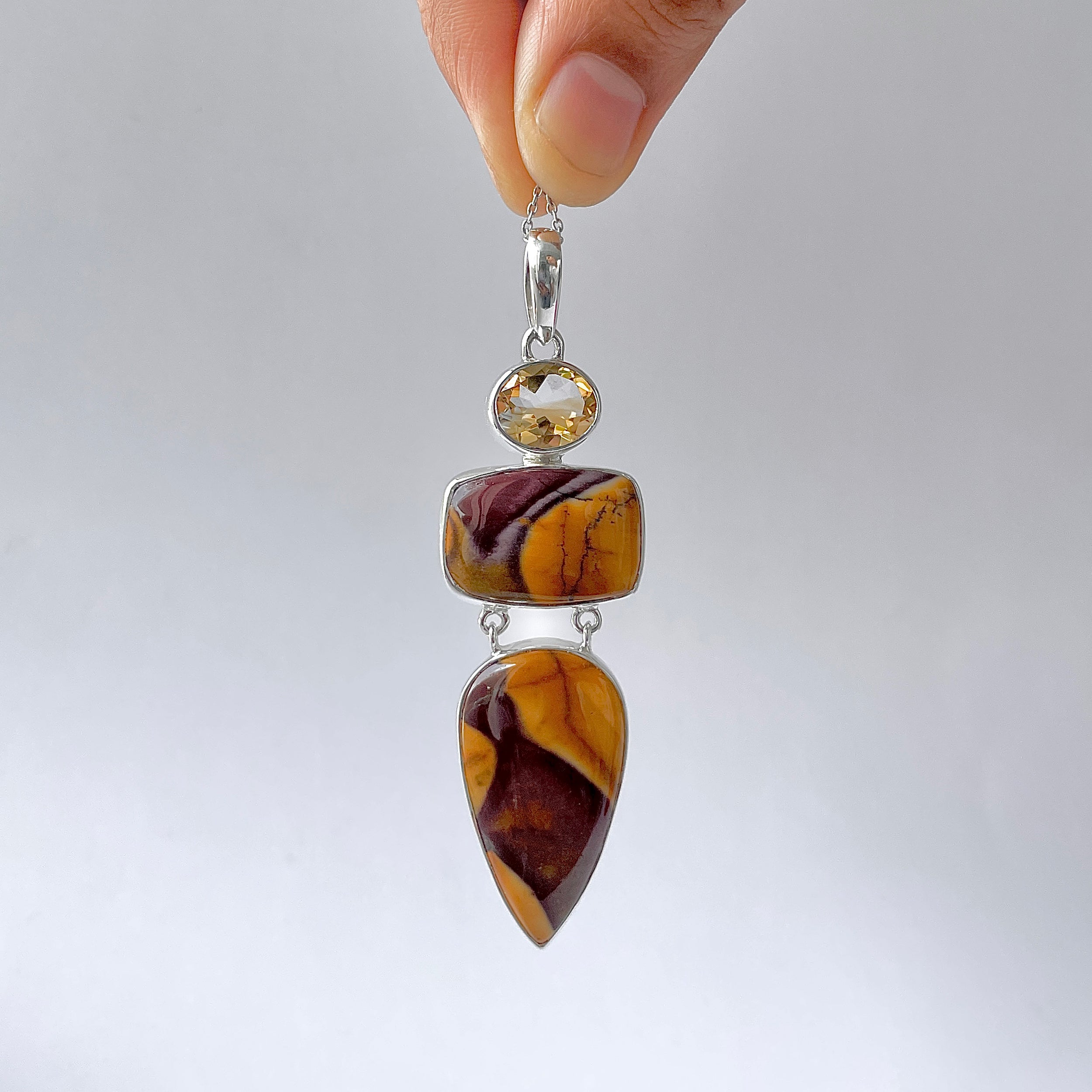 Mookaite Pendant-(MOK-P-61.)