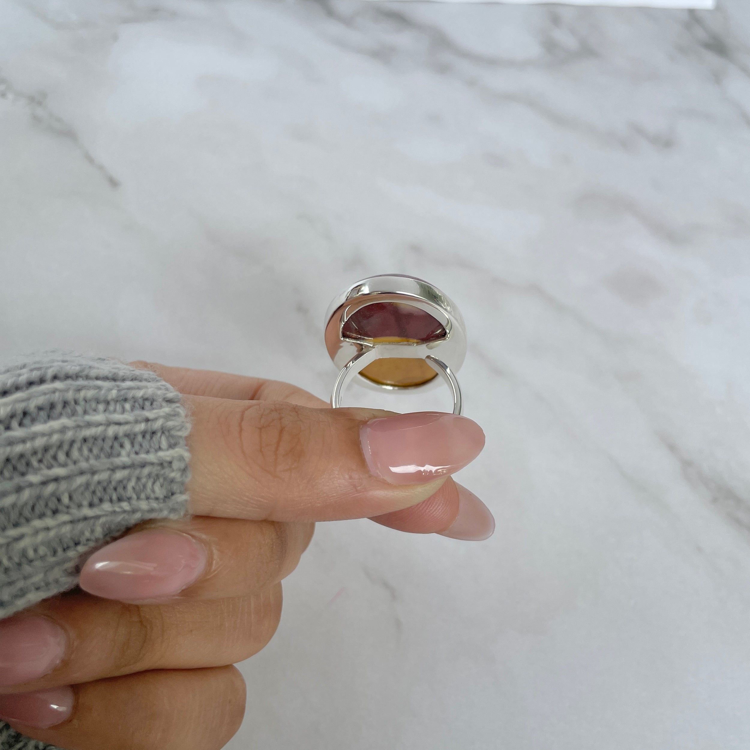 Mookaite Adjustable Ring-(MOK-R-3.)