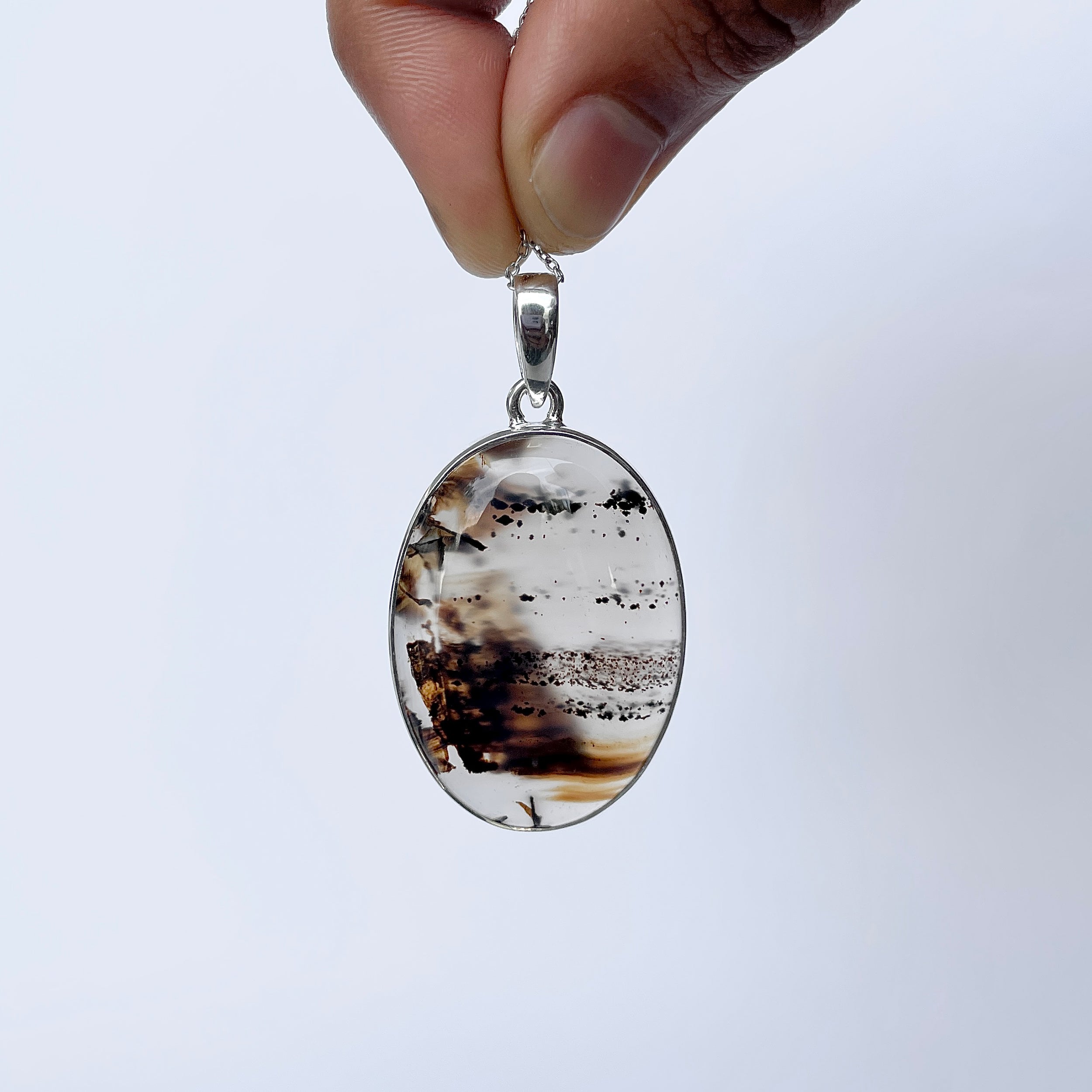 Montana Agate Pendant-(MTA-P-101.)