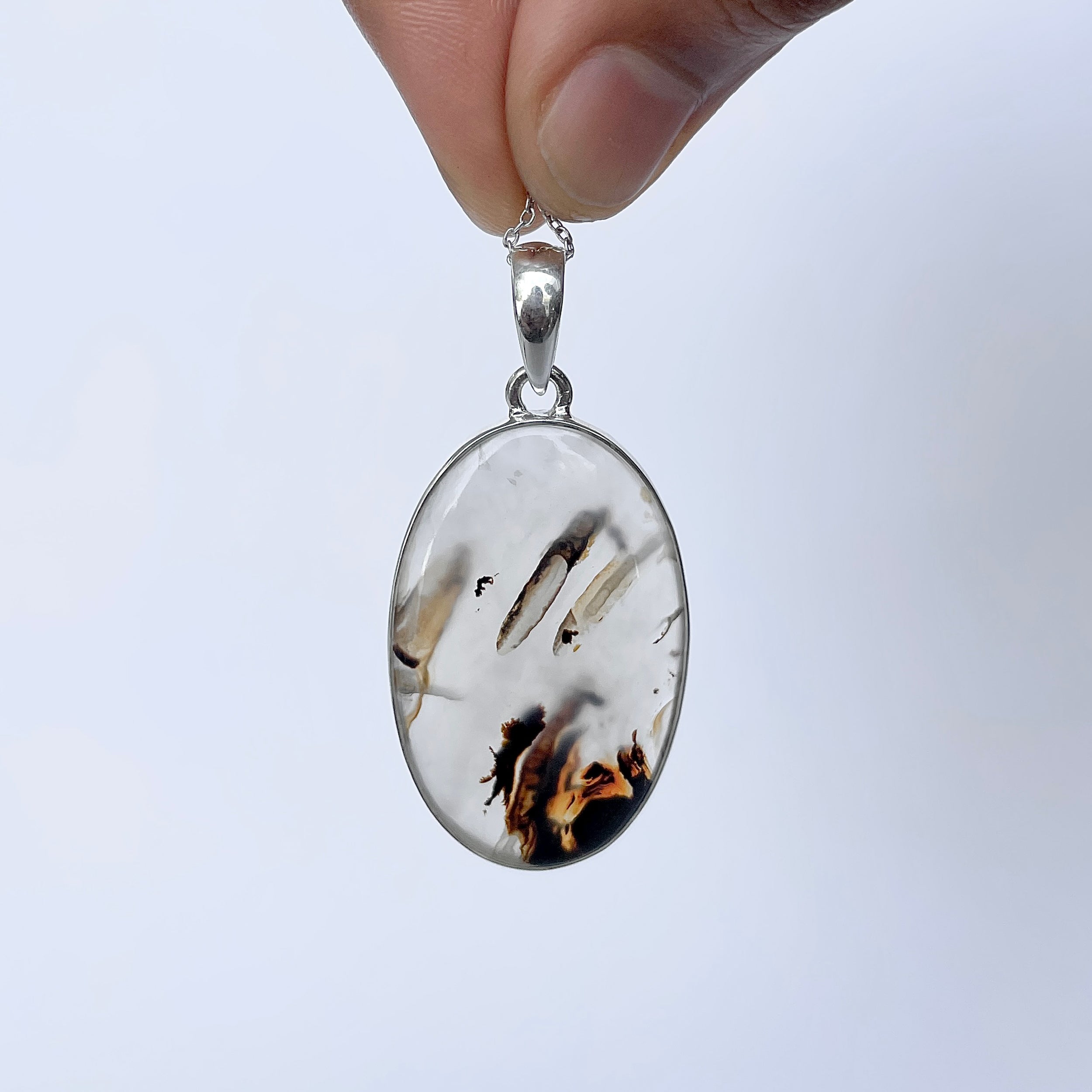Montana Agate Pendant-(MTA-P-102.)