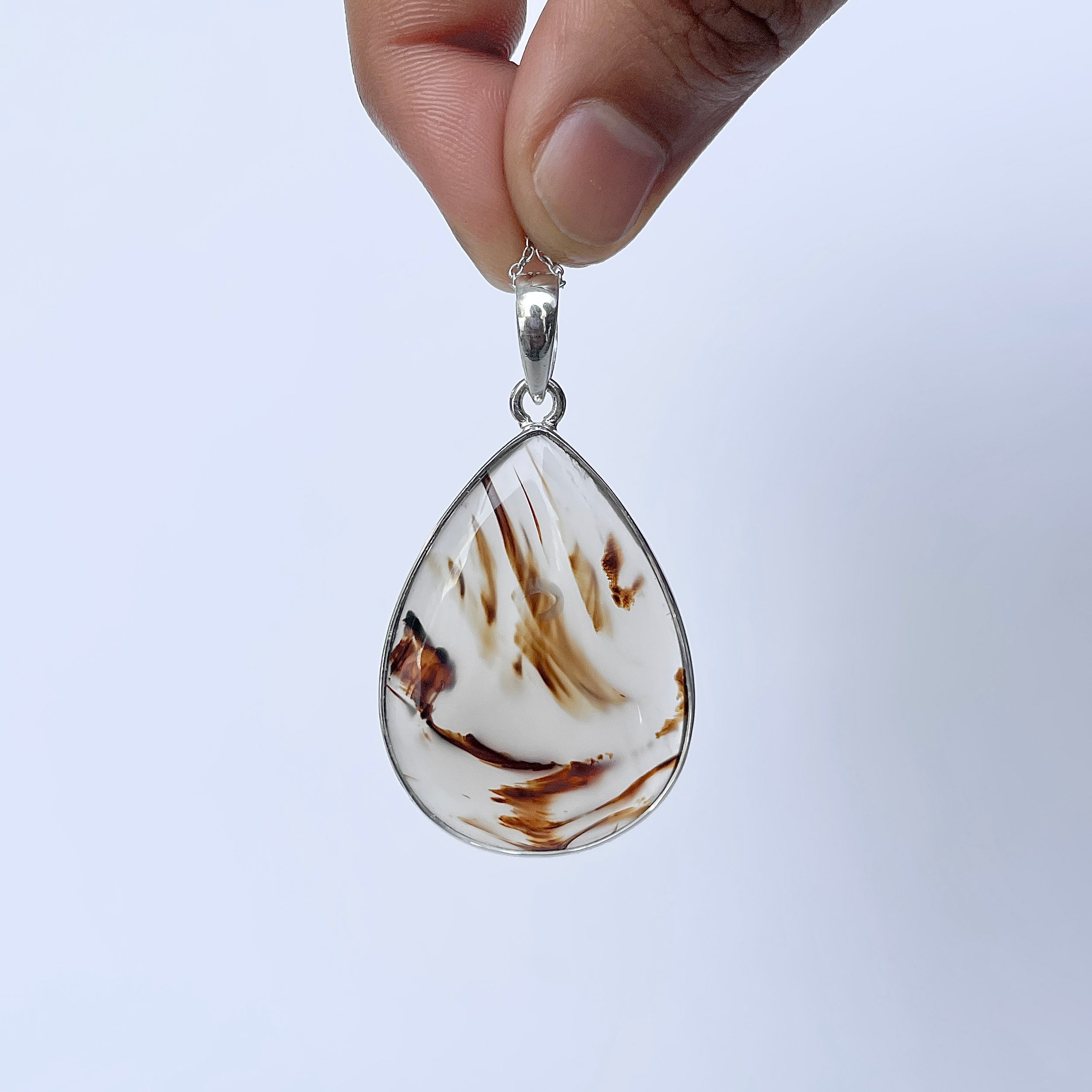 Montana Agate Pendant-(MTA-P-104.)