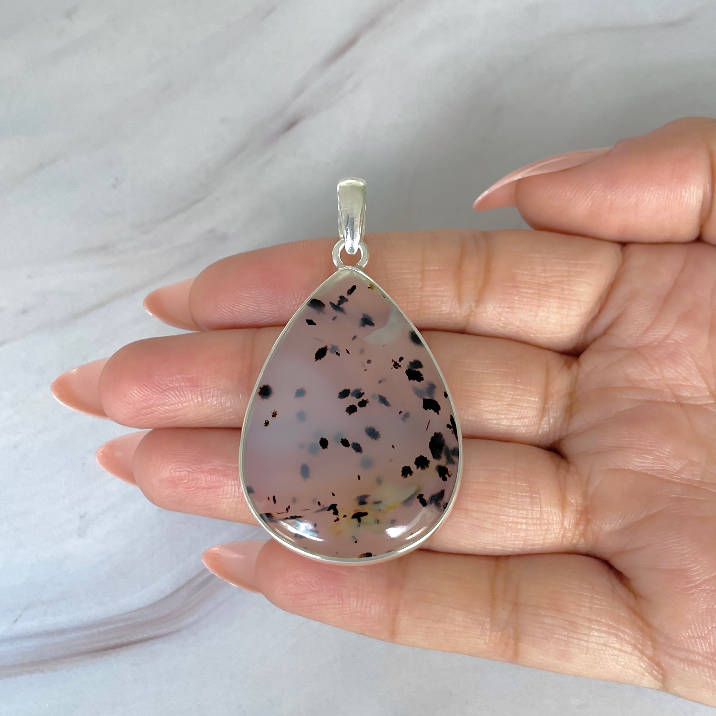 Montana Agate Pendant-(MTA-P-105.)