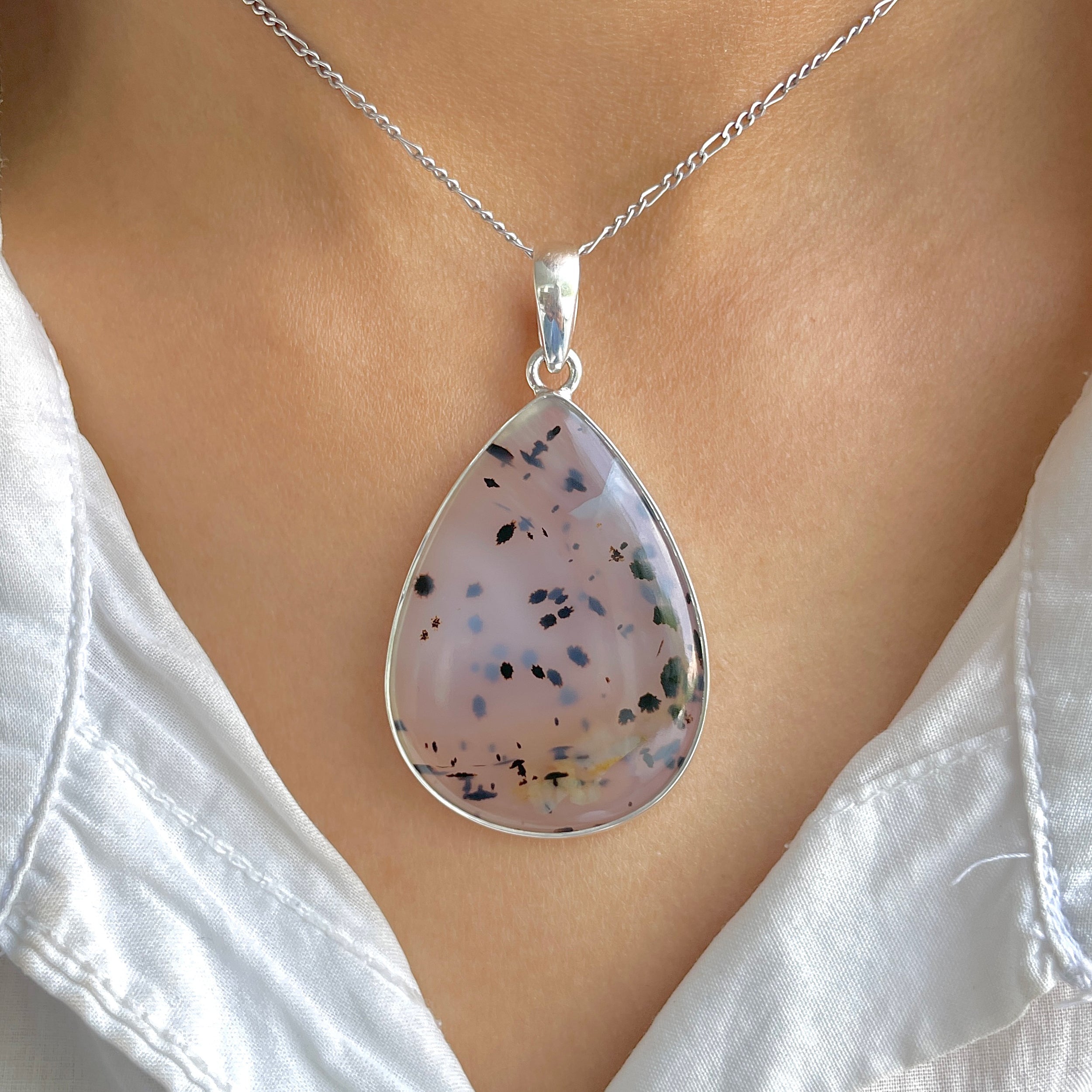 Montana Agate Pendant-(MTA-P-105.)