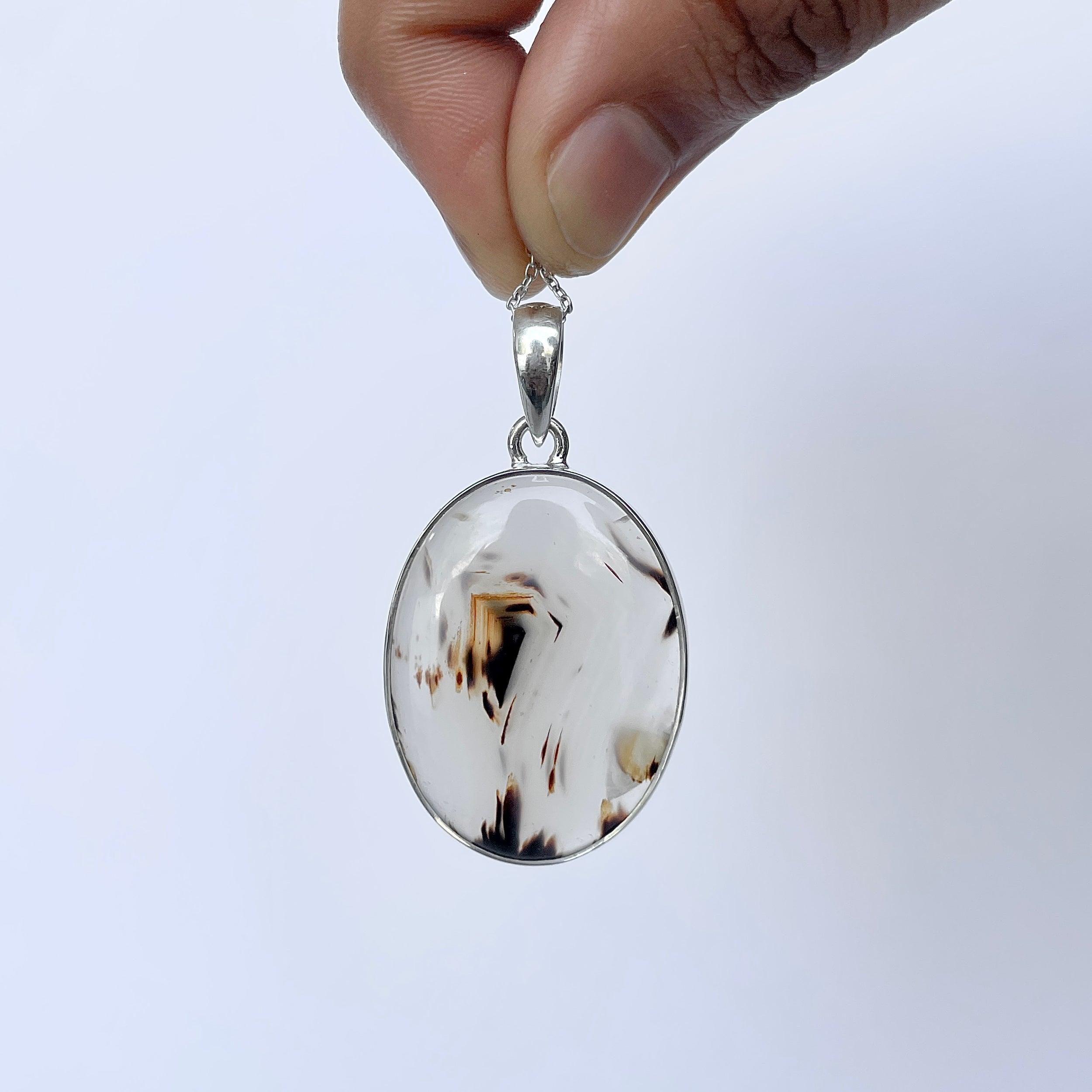 Montana Agate Pendant-(MTA-P-110.)