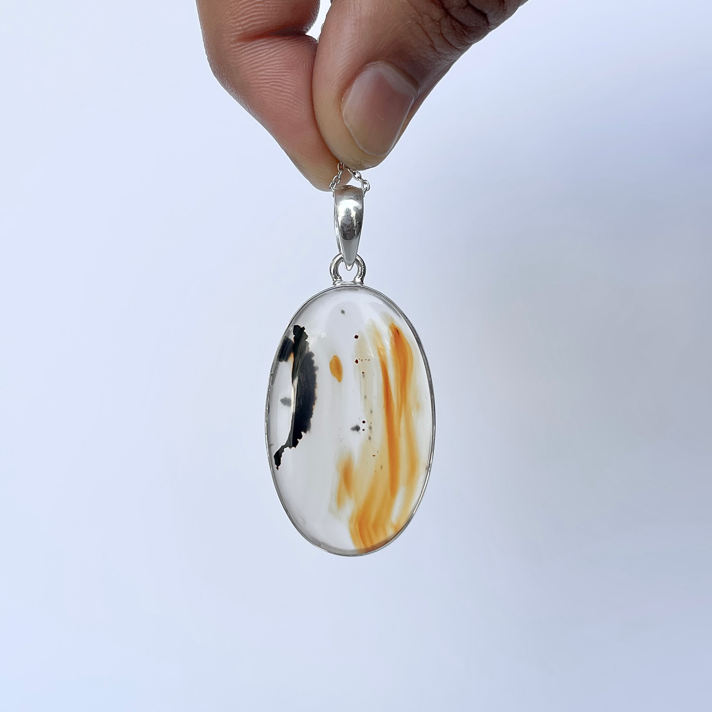 Montana Agate Pendant-(MTA-P-111.)