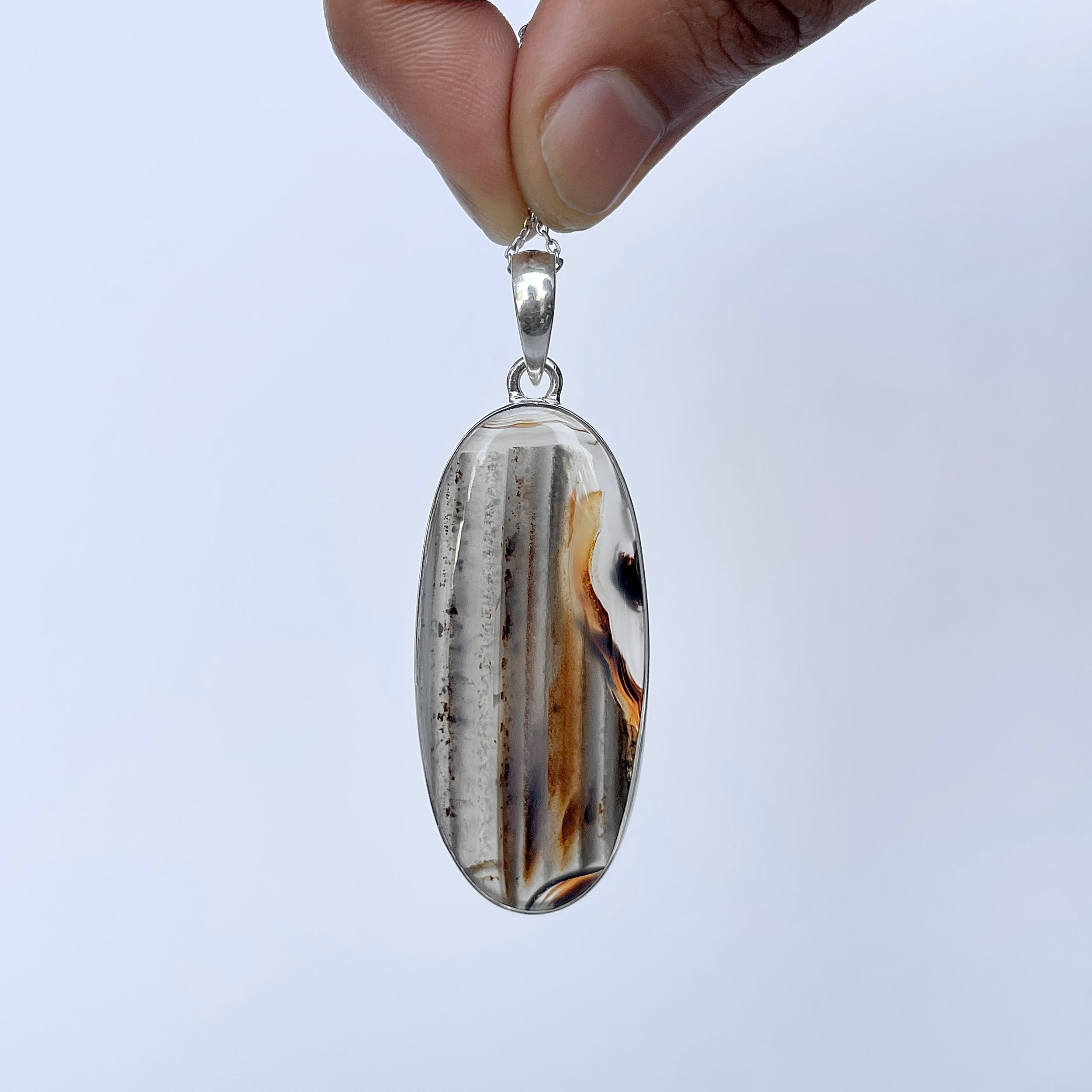 Montana Agate Pendant-(MTA-P-112.)