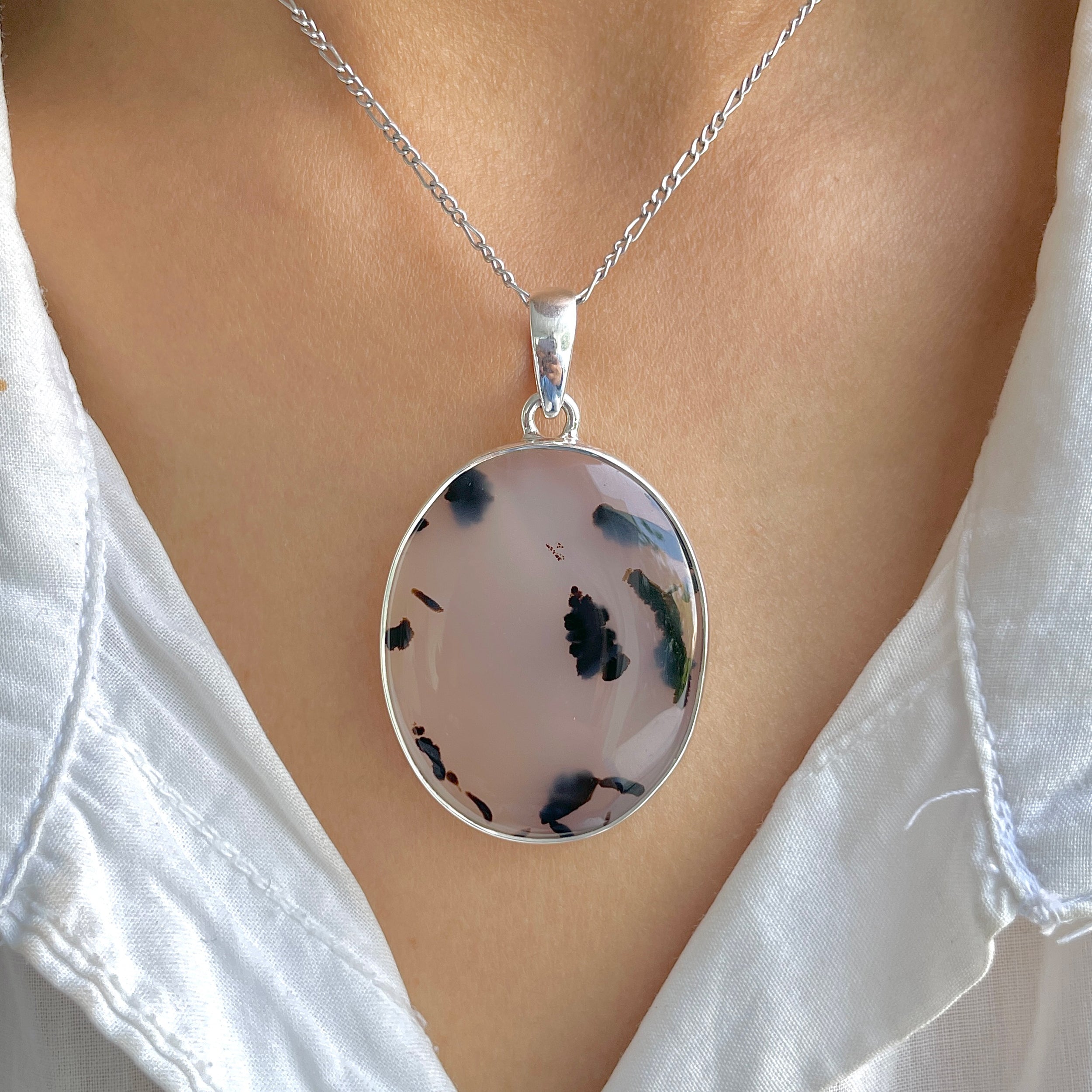 Montana Agate Pendant-(MTA-P-114.)