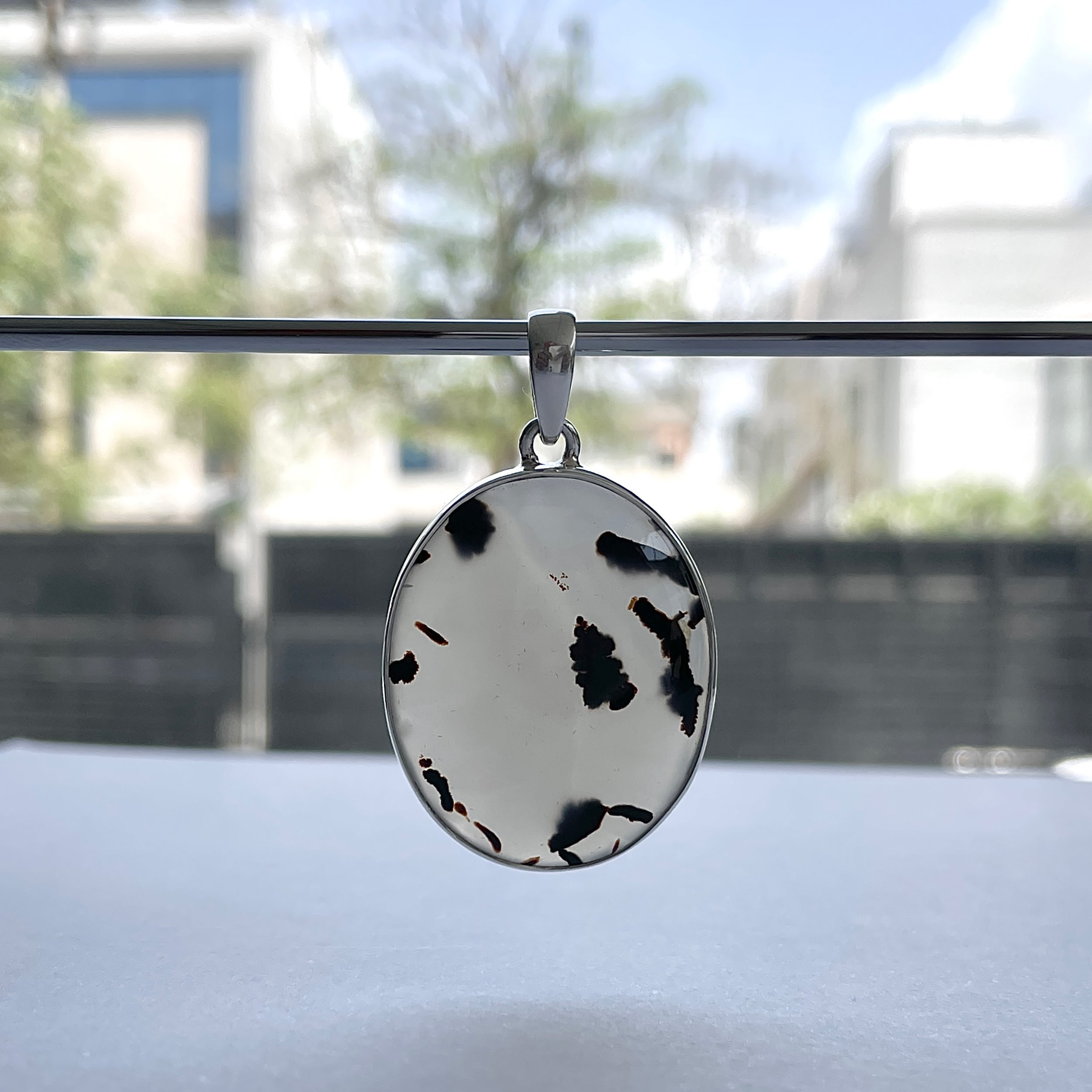 Montana Agate Pendant-(MTA-P-114.)