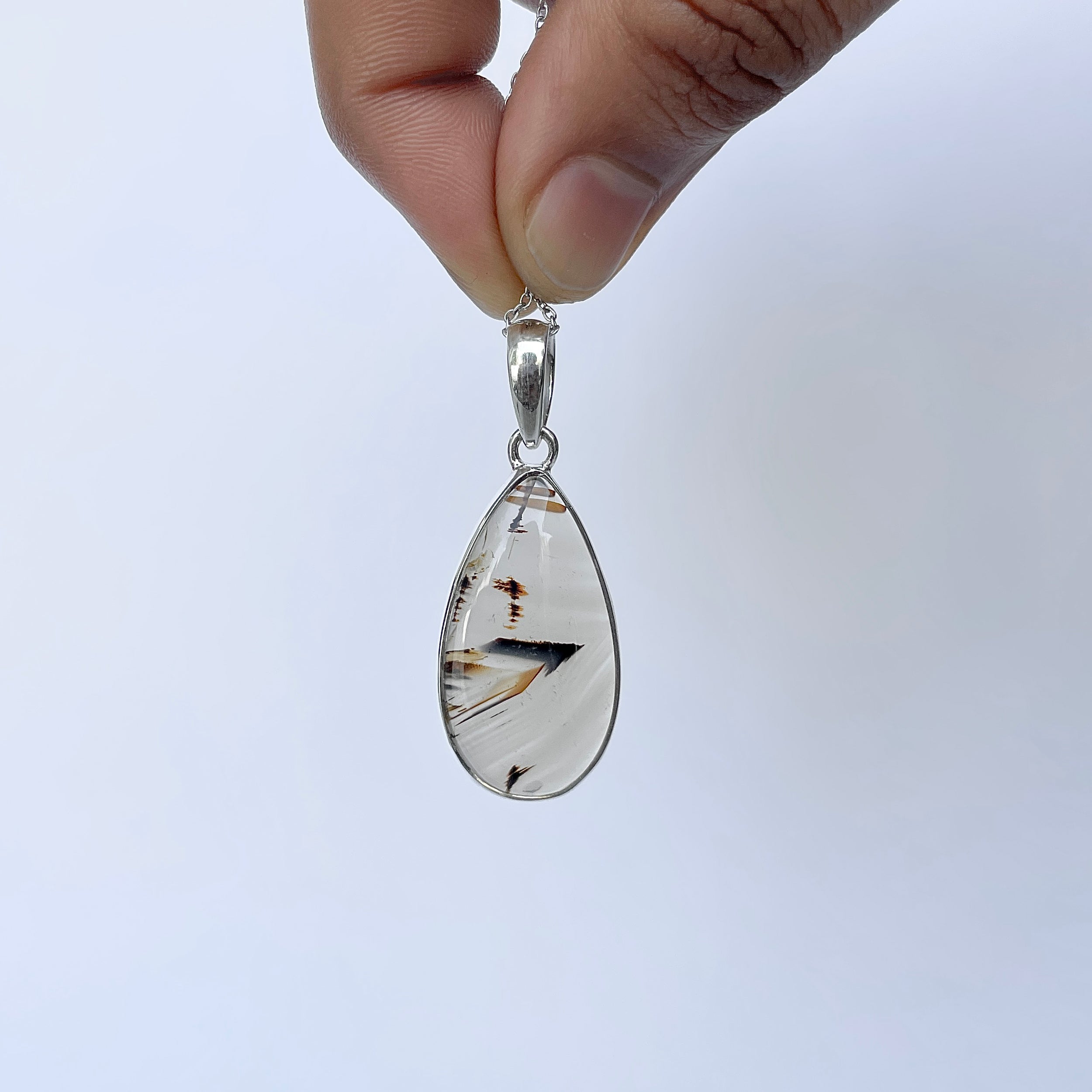 Montana Agate Pendant-(MTA-P-116.)