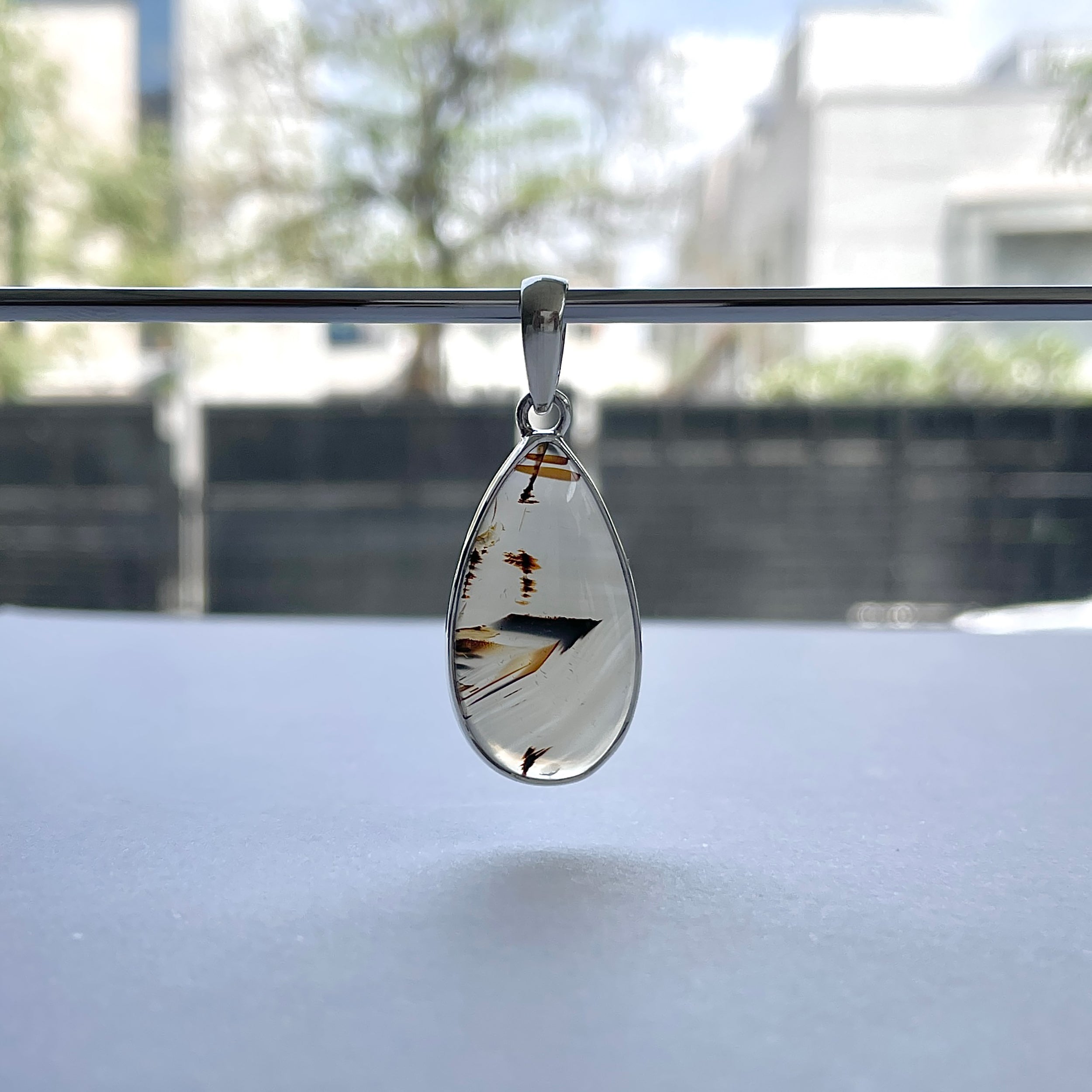 Montana Agate Pendant-(MTA-P-116.)