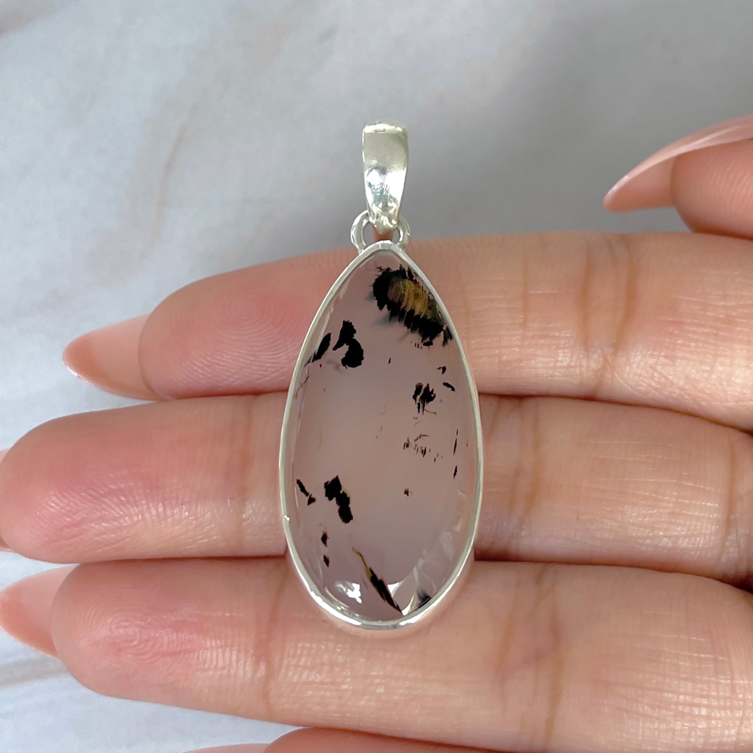 Montana Agate Pendant-(MTA-P-121.)