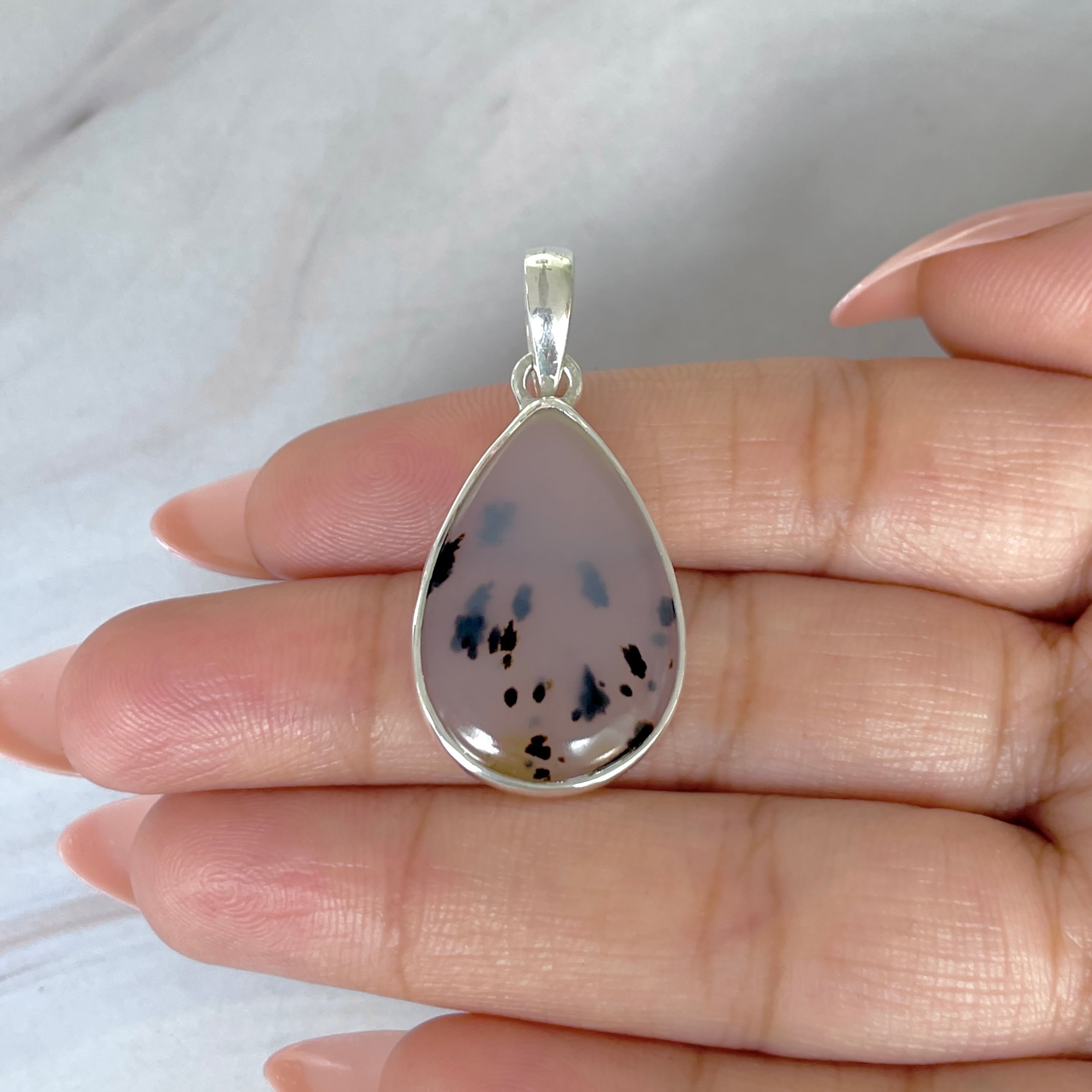 Montana Agate Pendant-(MTA-P-122.)