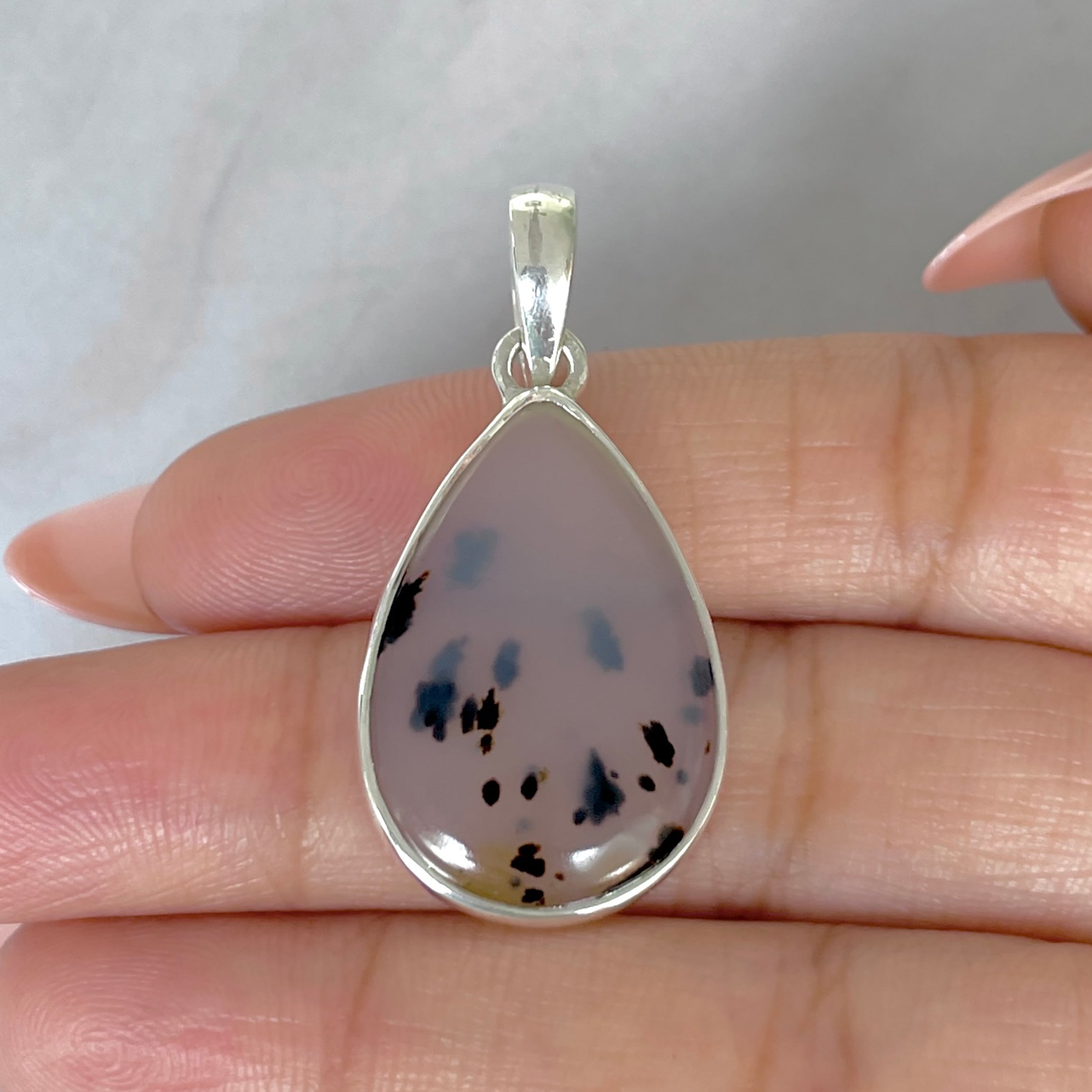 Montana Agate Pendant-(MTA-P-122.)