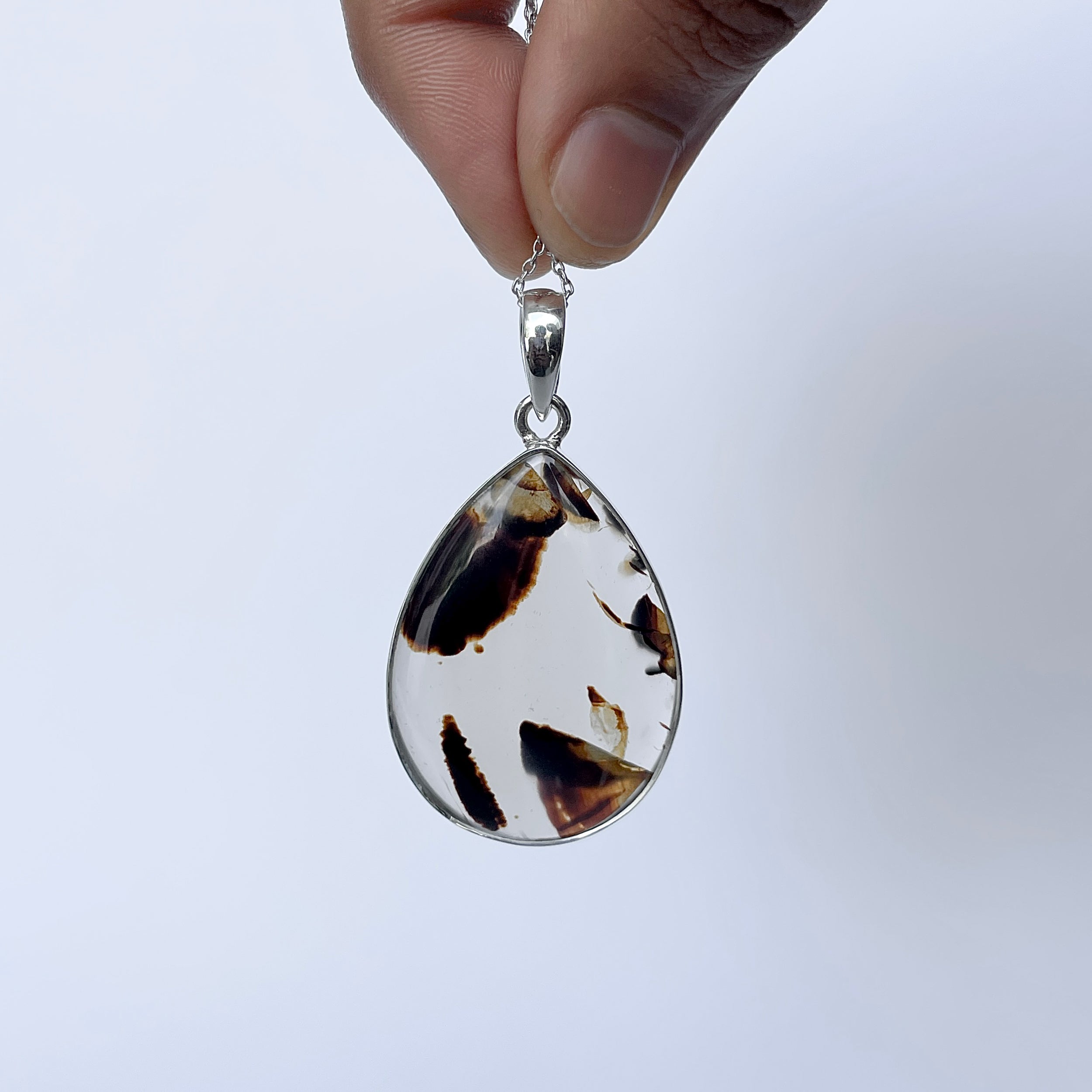 Montana Agate Pendant-(MTA-P-126.)