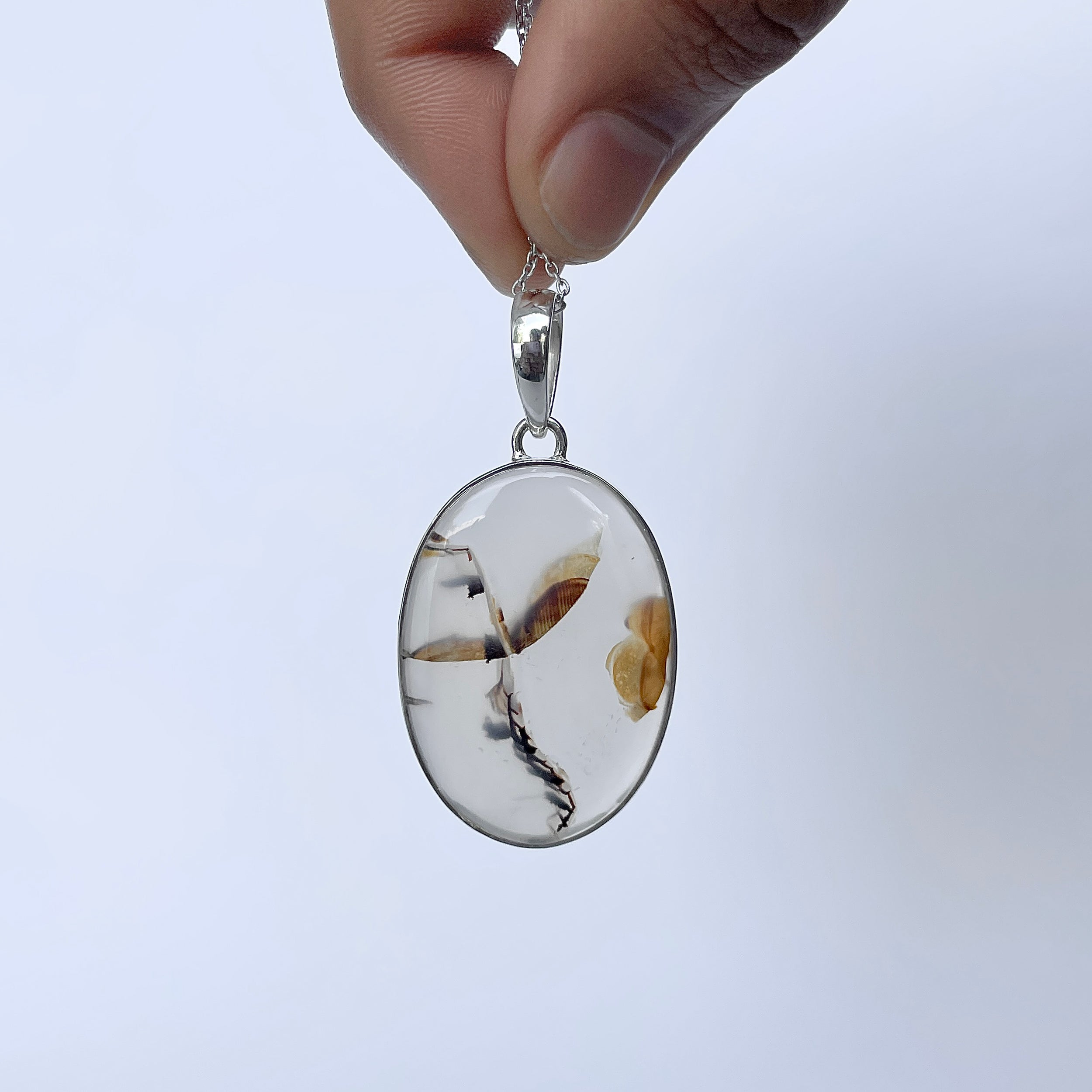 Montana Agate Pendant-(MTA-P-127.)