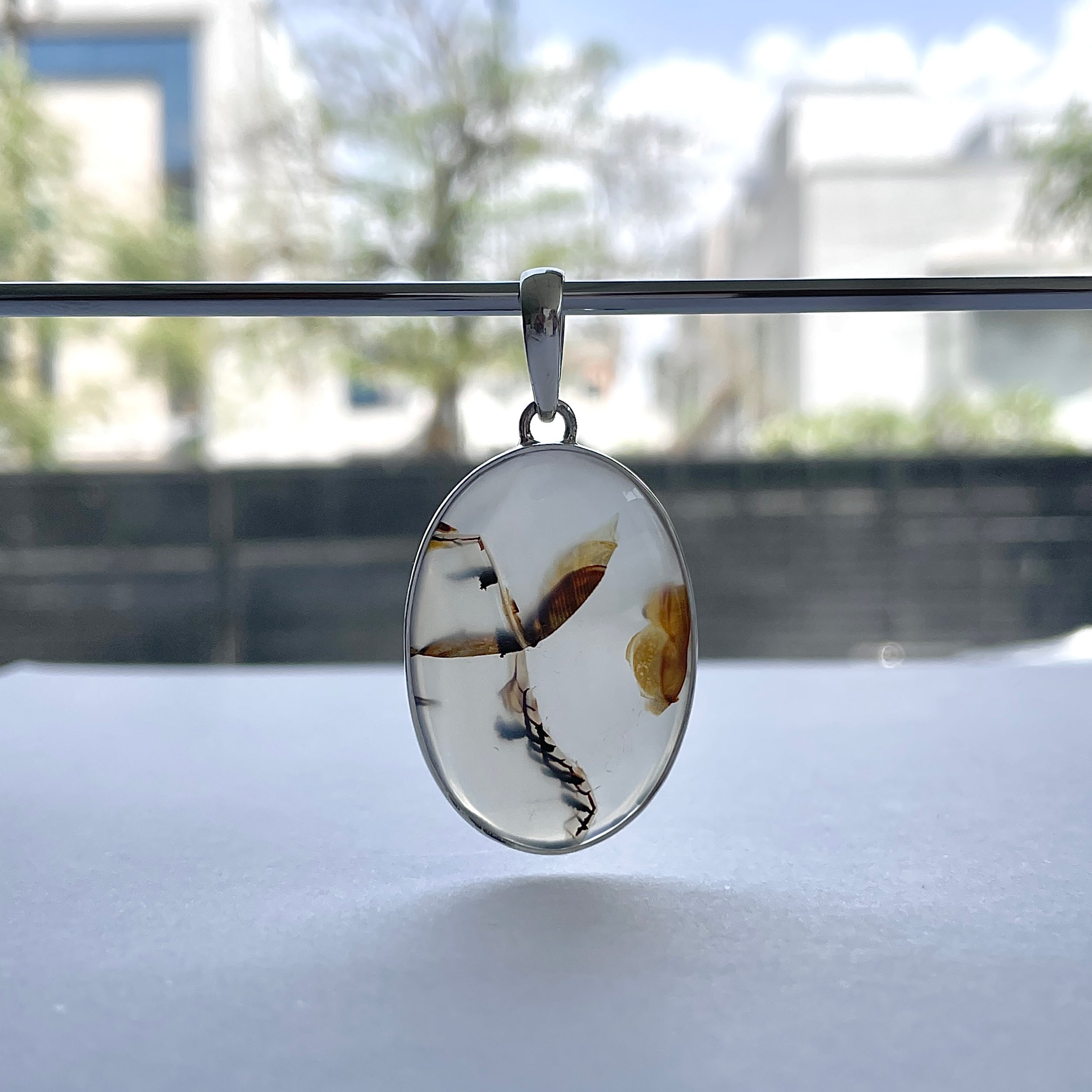 Montana Agate Pendant-(MTA-P-127.)