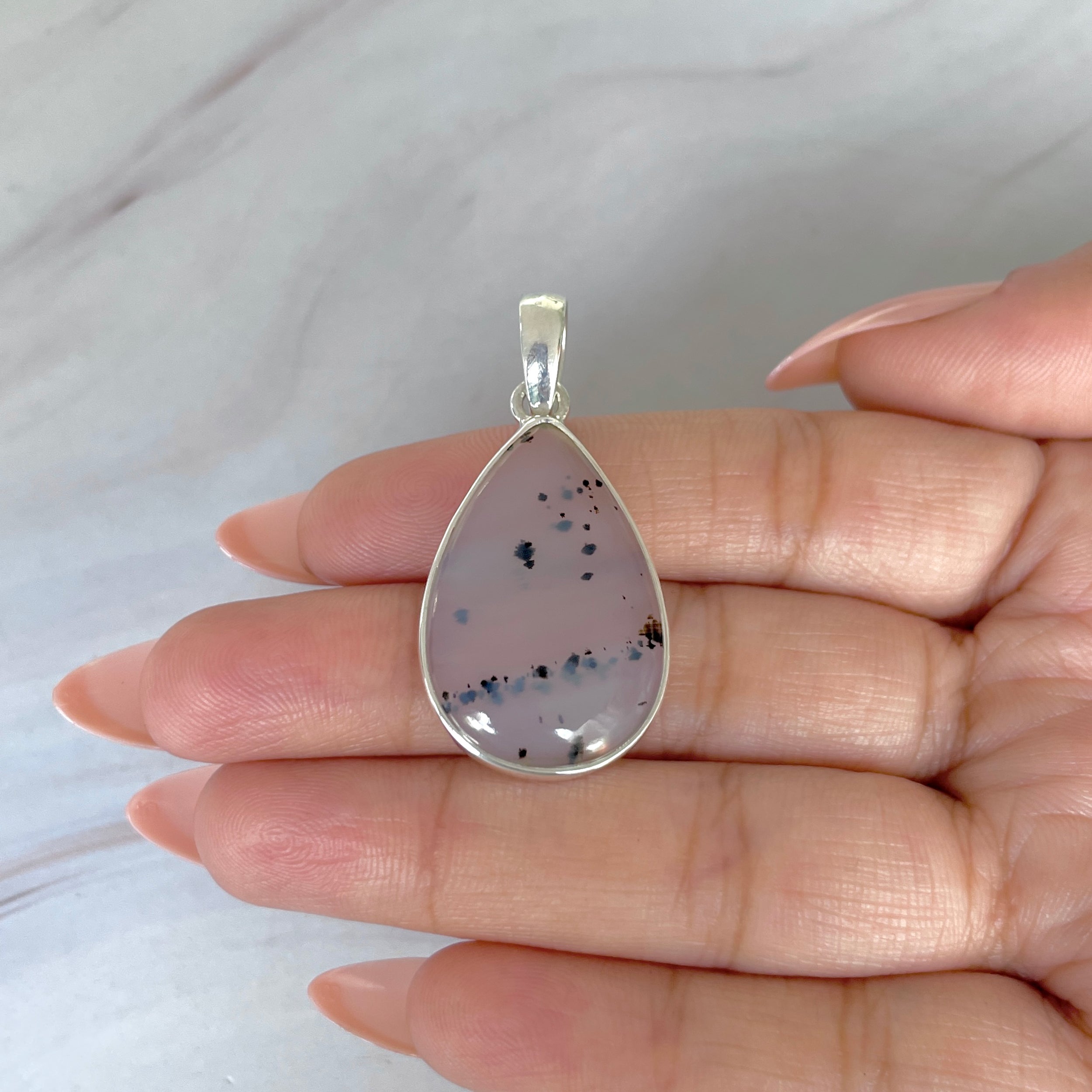Montana Agate Pendant-(MTA-P-129.)