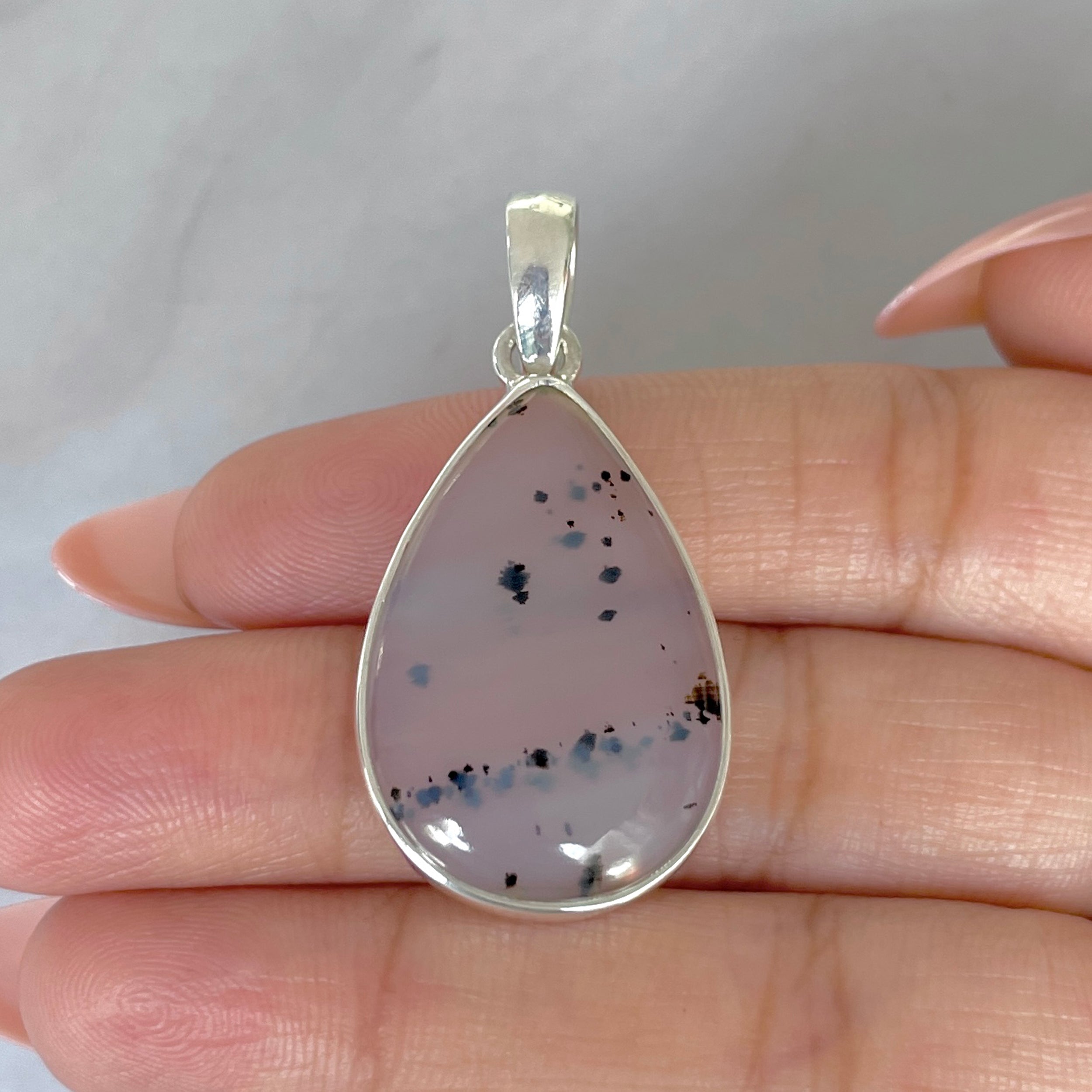Montana Agate Pendant-(MTA-P-129.)