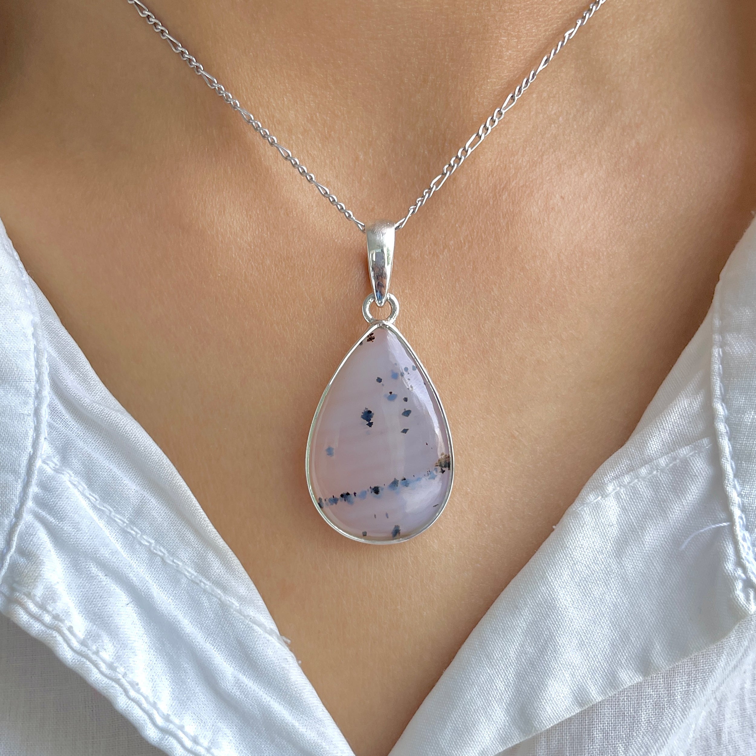 Montana Agate Pendant-(MTA-P-129.)