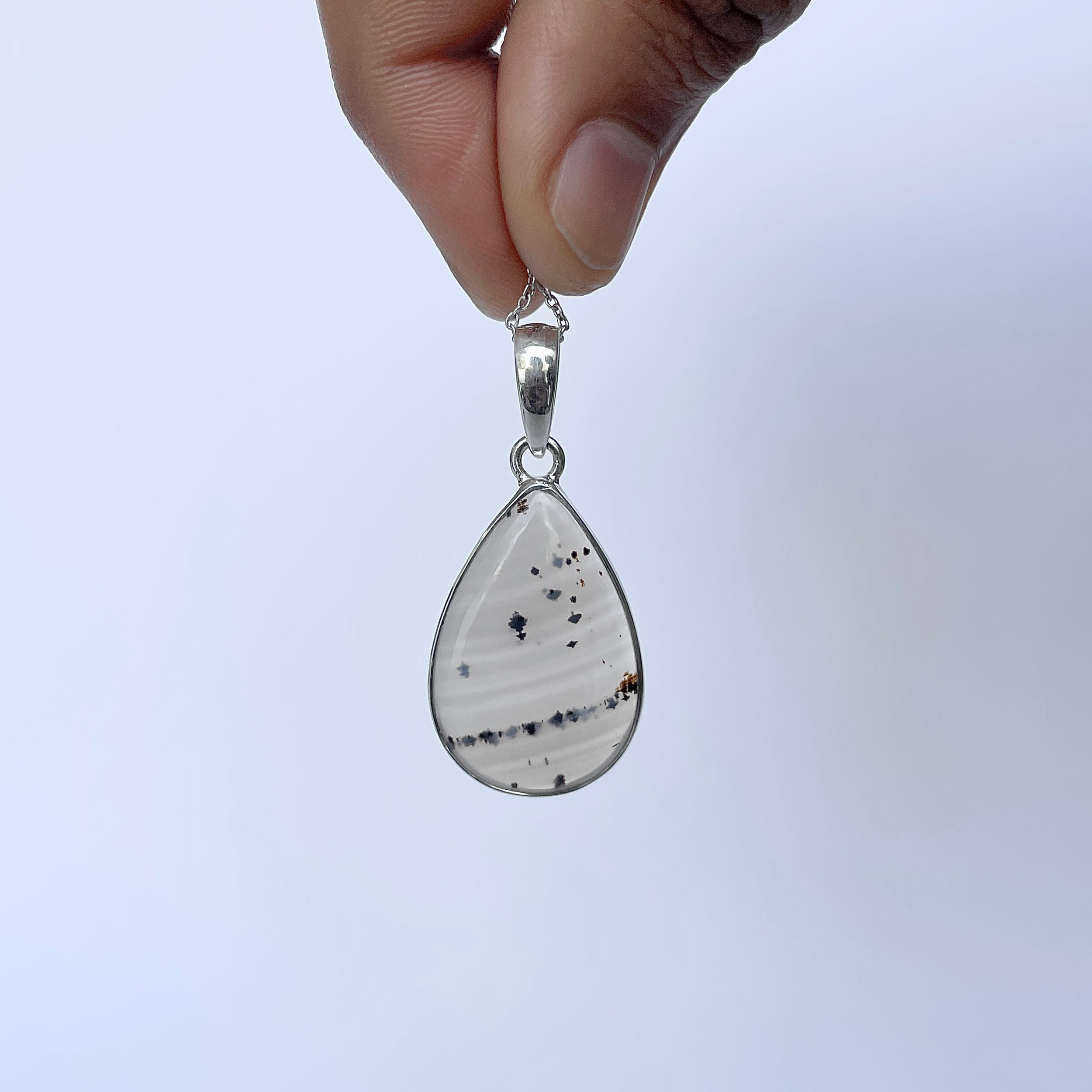 Montana Agate Pendant-(MTA-P-129.)